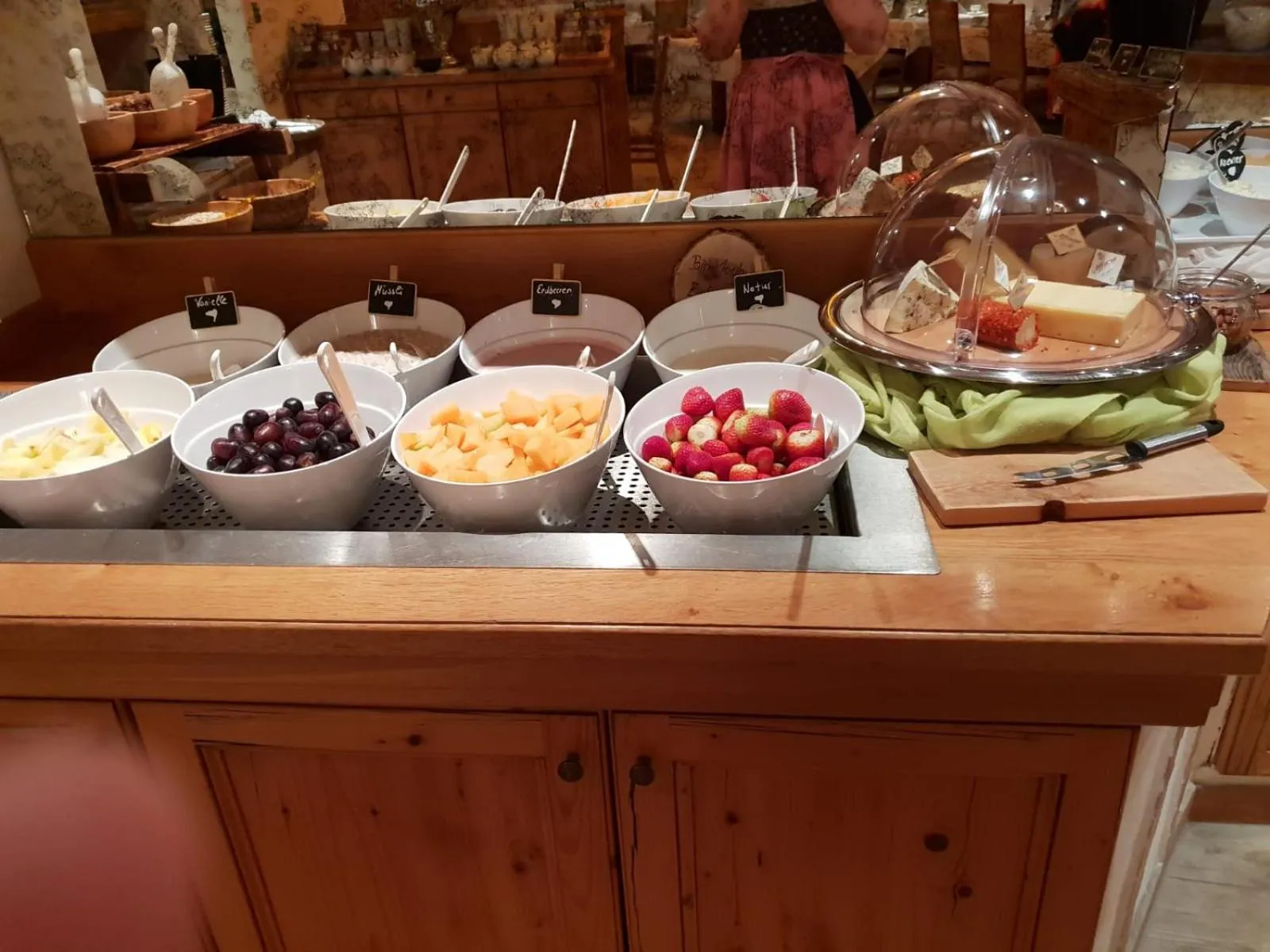 Breakfast in Hotel Saliter Hof
