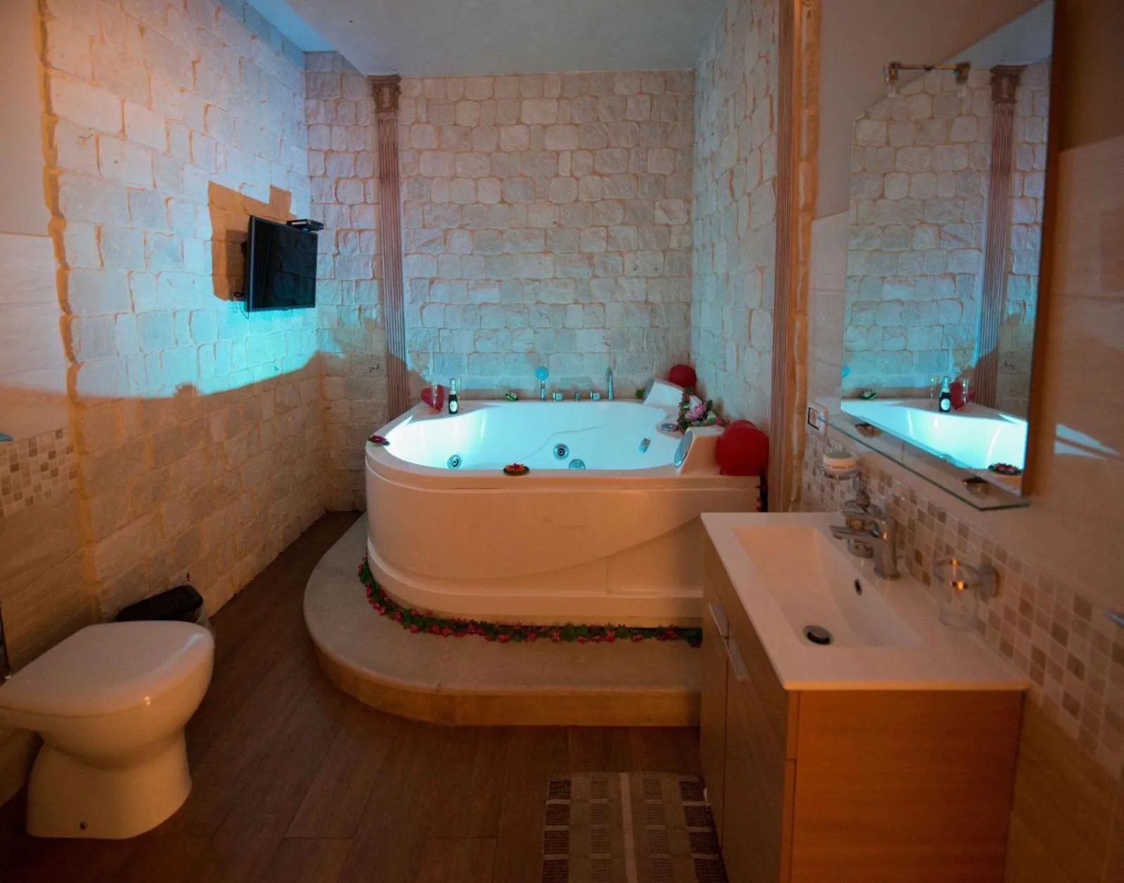 Hot Tub in Casa Aruci Sweet Home