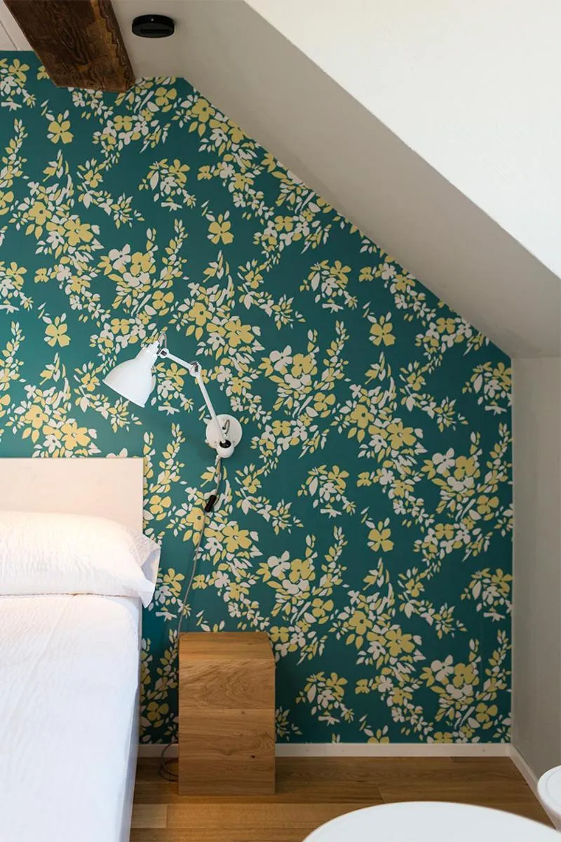 Decorative detail, Bed in ADLER Boutique Hotel