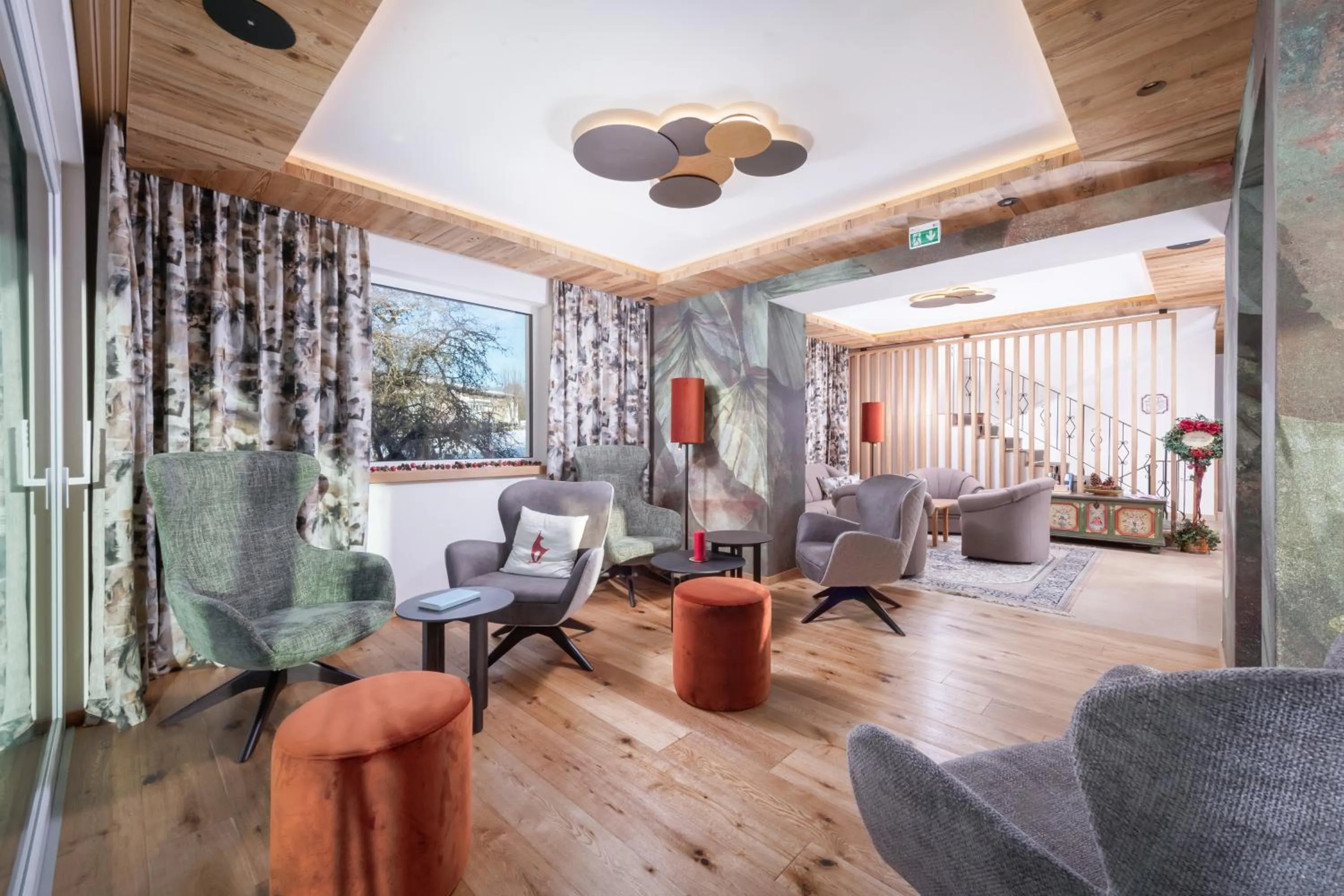 Lobby or reception in Hotel Garni Entstrasser