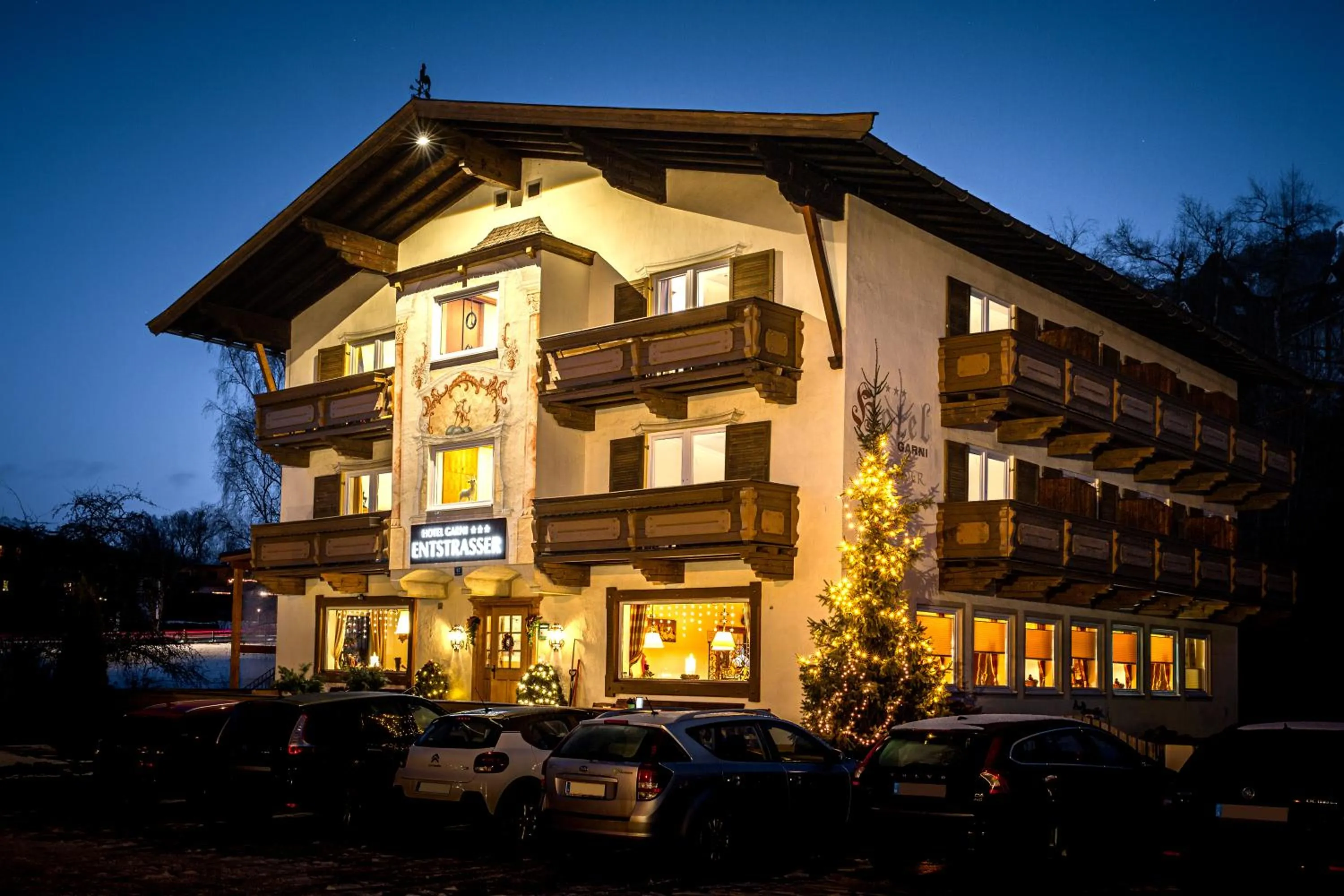 Property building in Hotel Garni Entstrasser