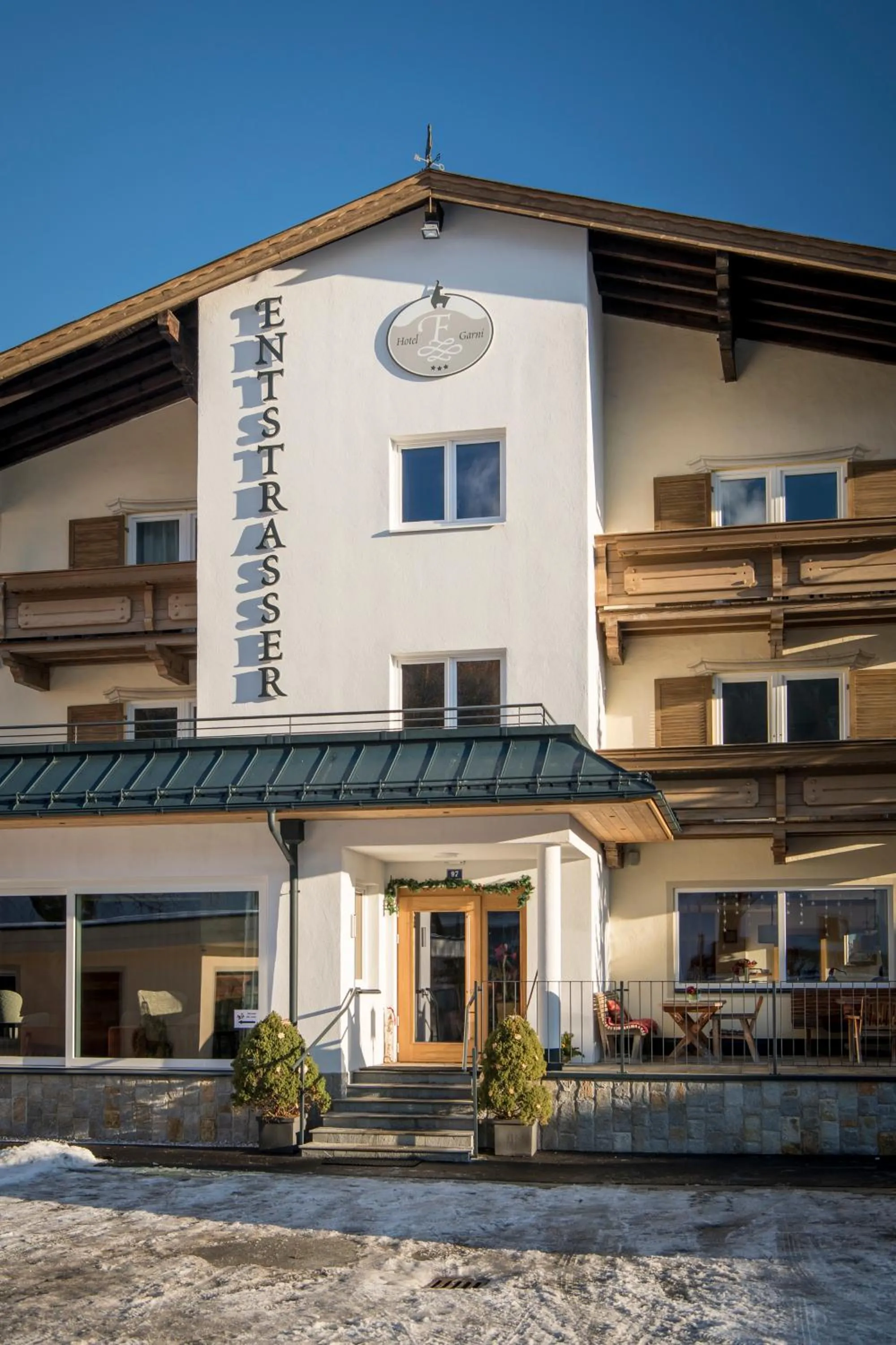 Property building in Hotel Garni Entstrasser