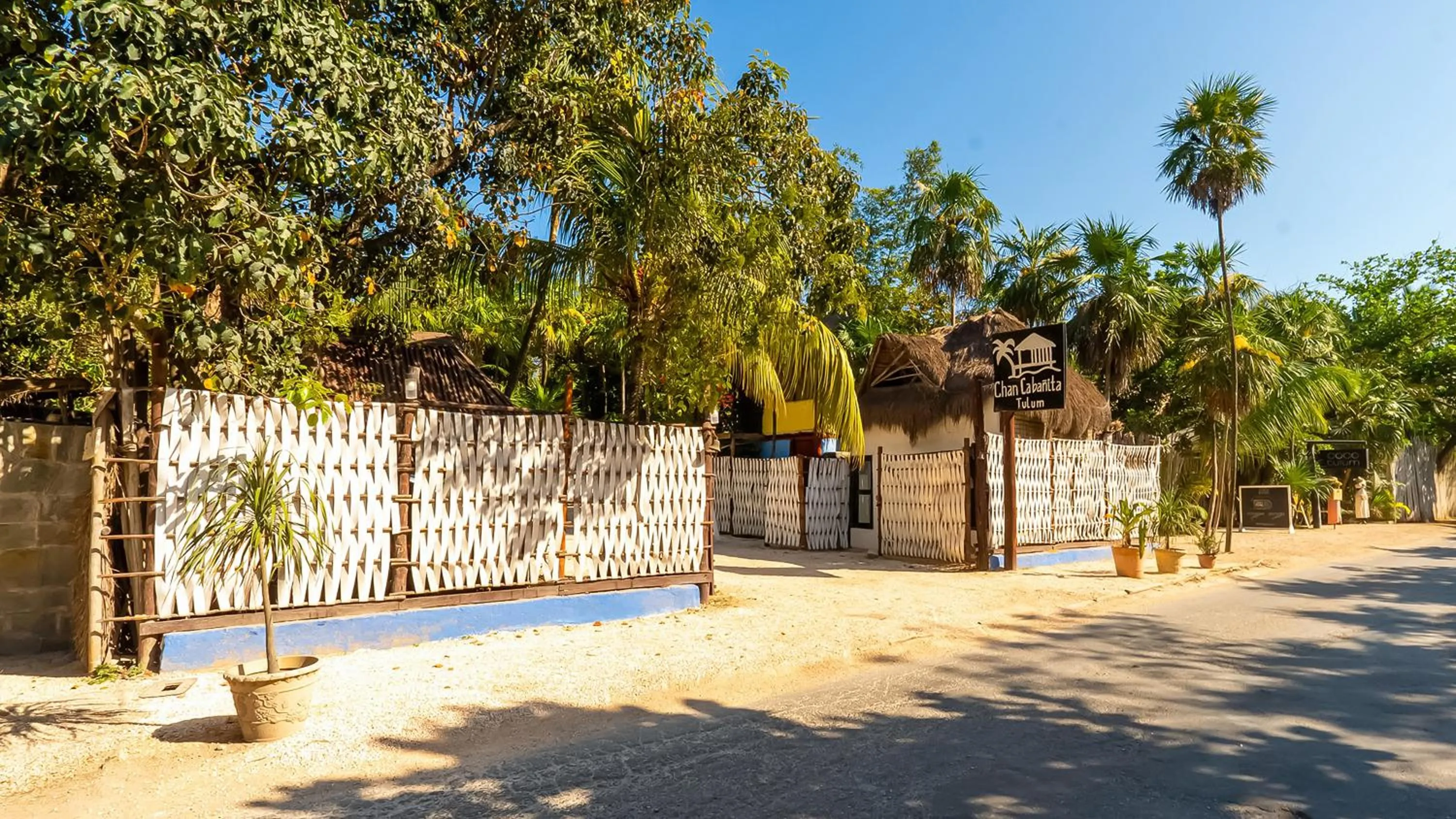 Facade/entrance in Chancabañita Tulum