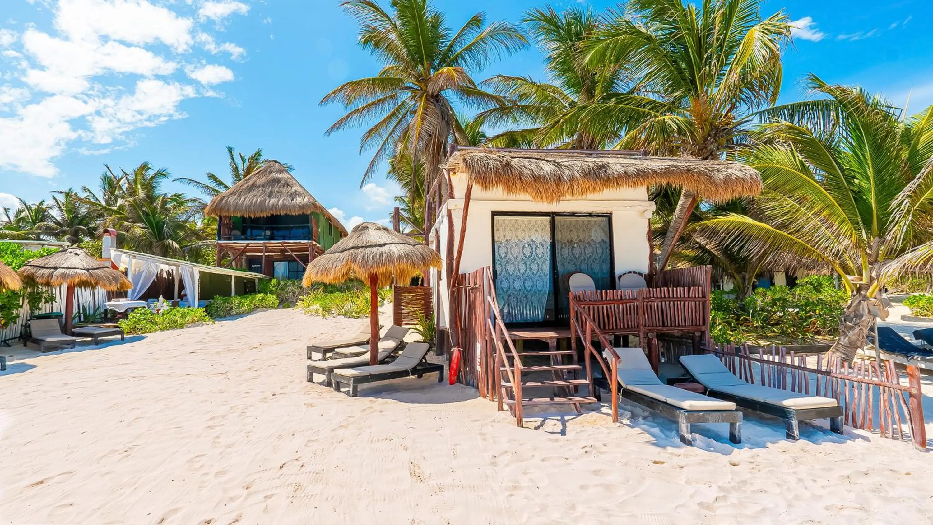 Beach in Chancabañita Tulum