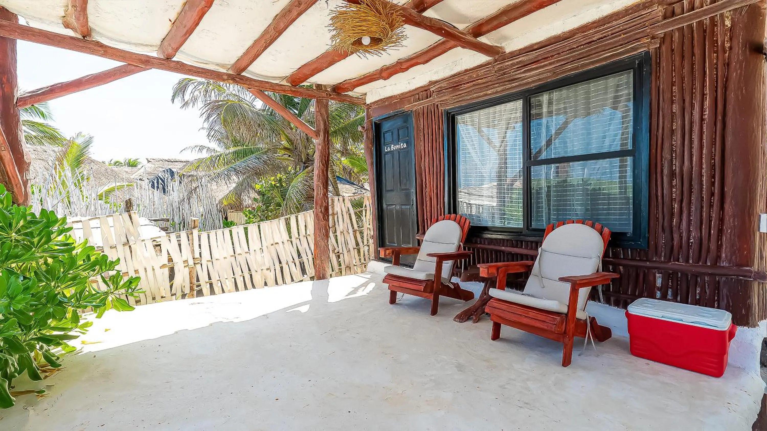 Balcony/Terrace in Chancabañita Tulum