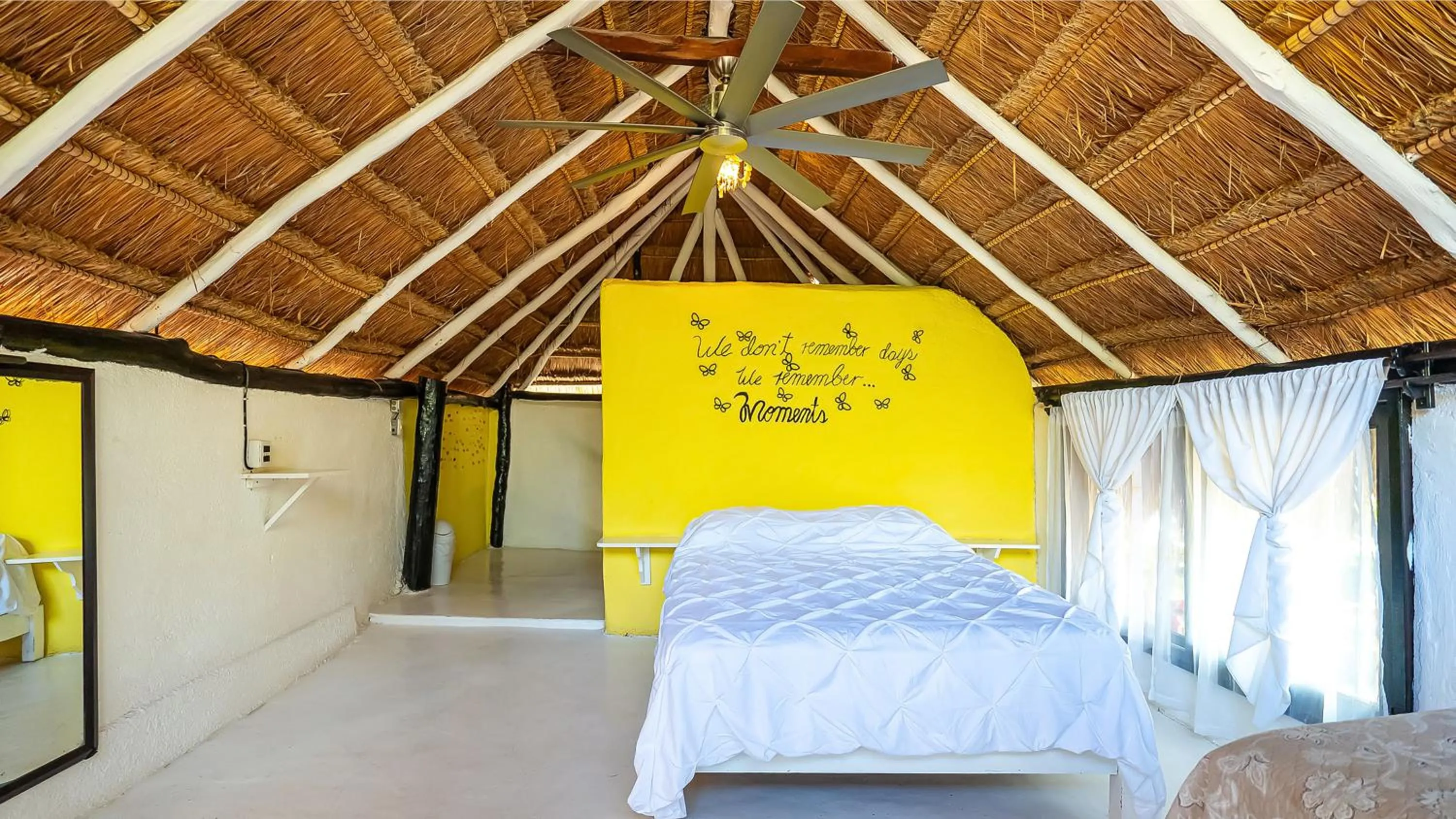 Bedroom, Bed in Chancabañita Tulum