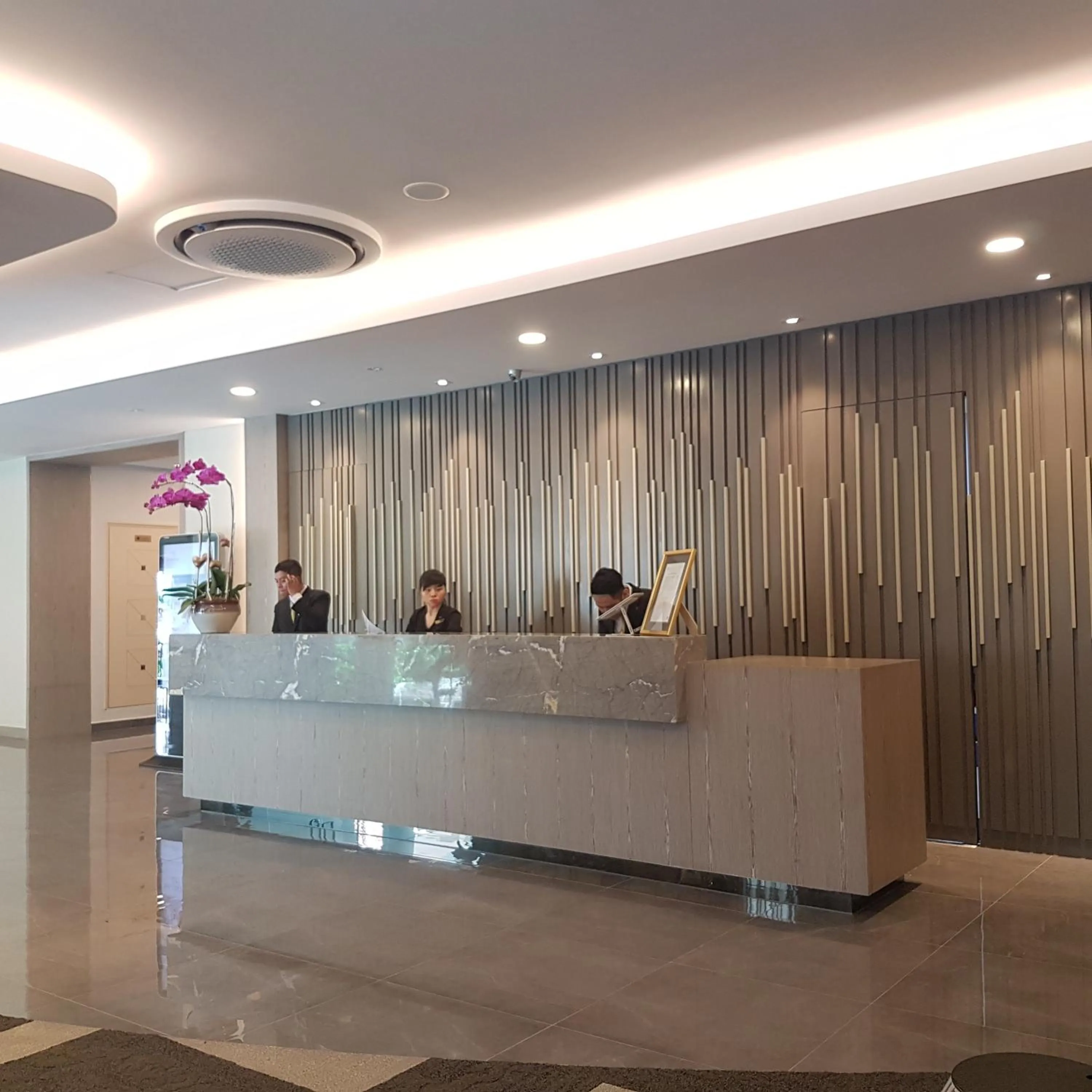 Lobby or reception in Somerset Ho Chi Minh City