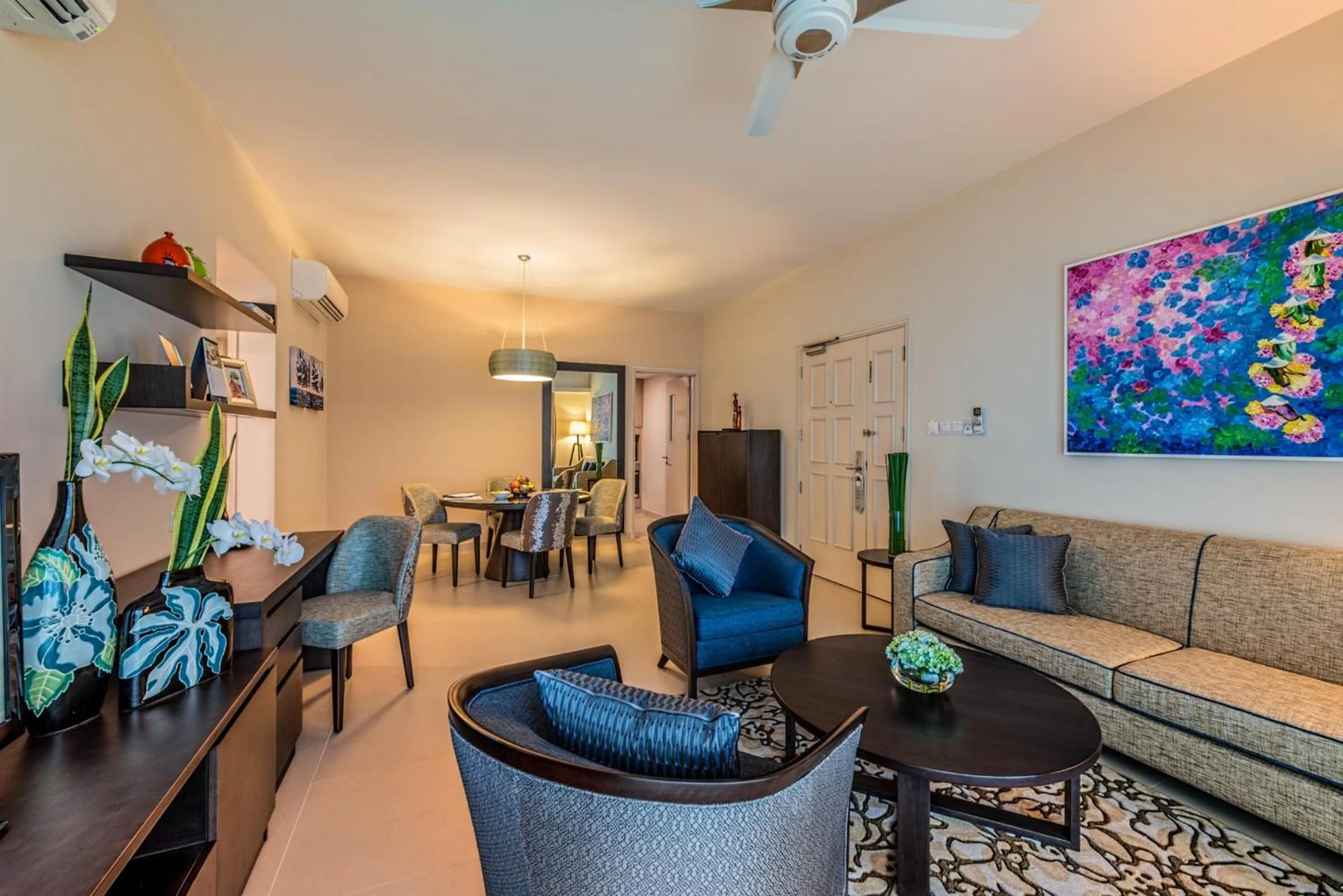 Decorative detail in Somerset Ho Chi Minh City