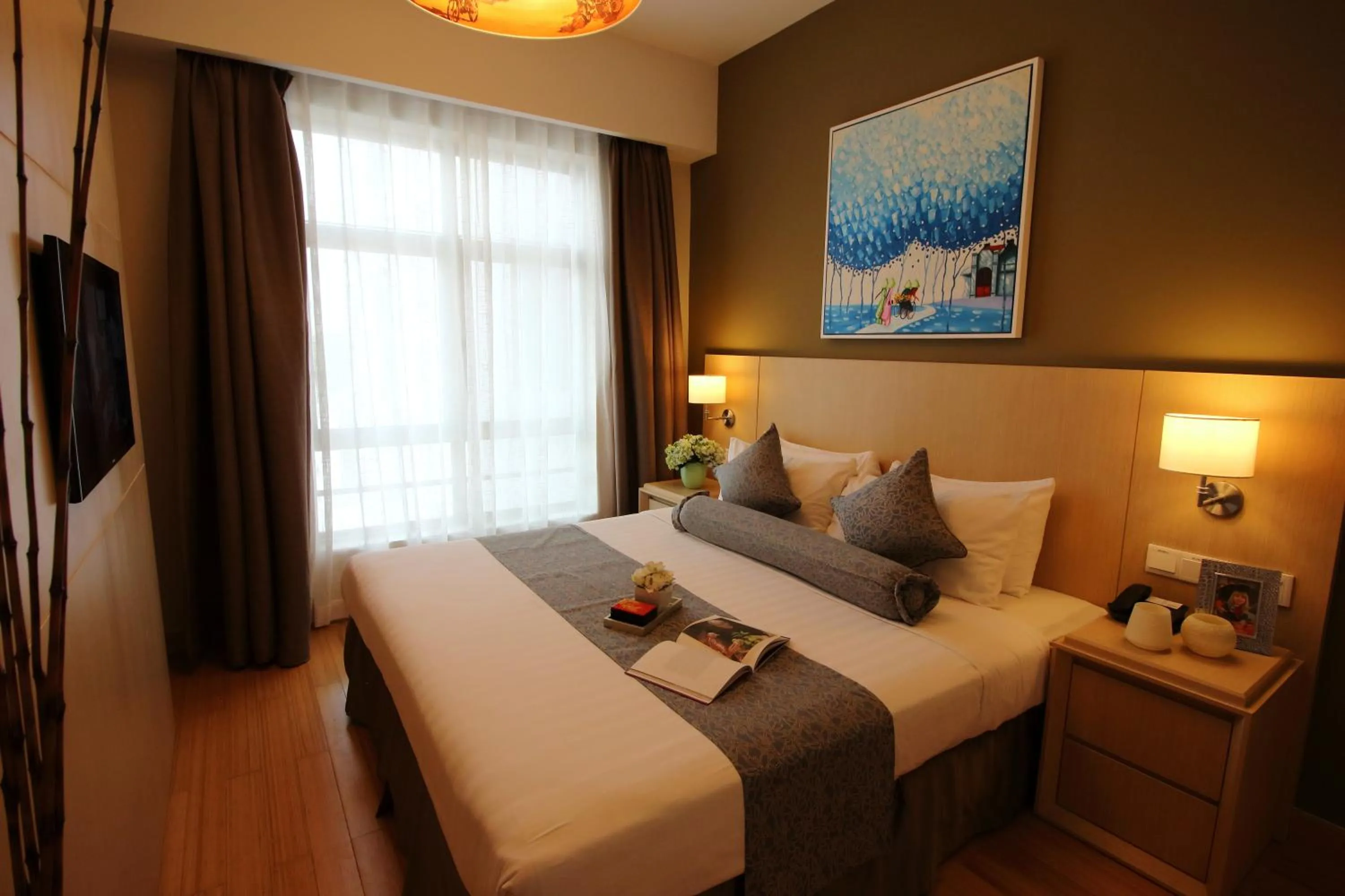 Bedroom, Bed in Somerset Ho Chi Minh City