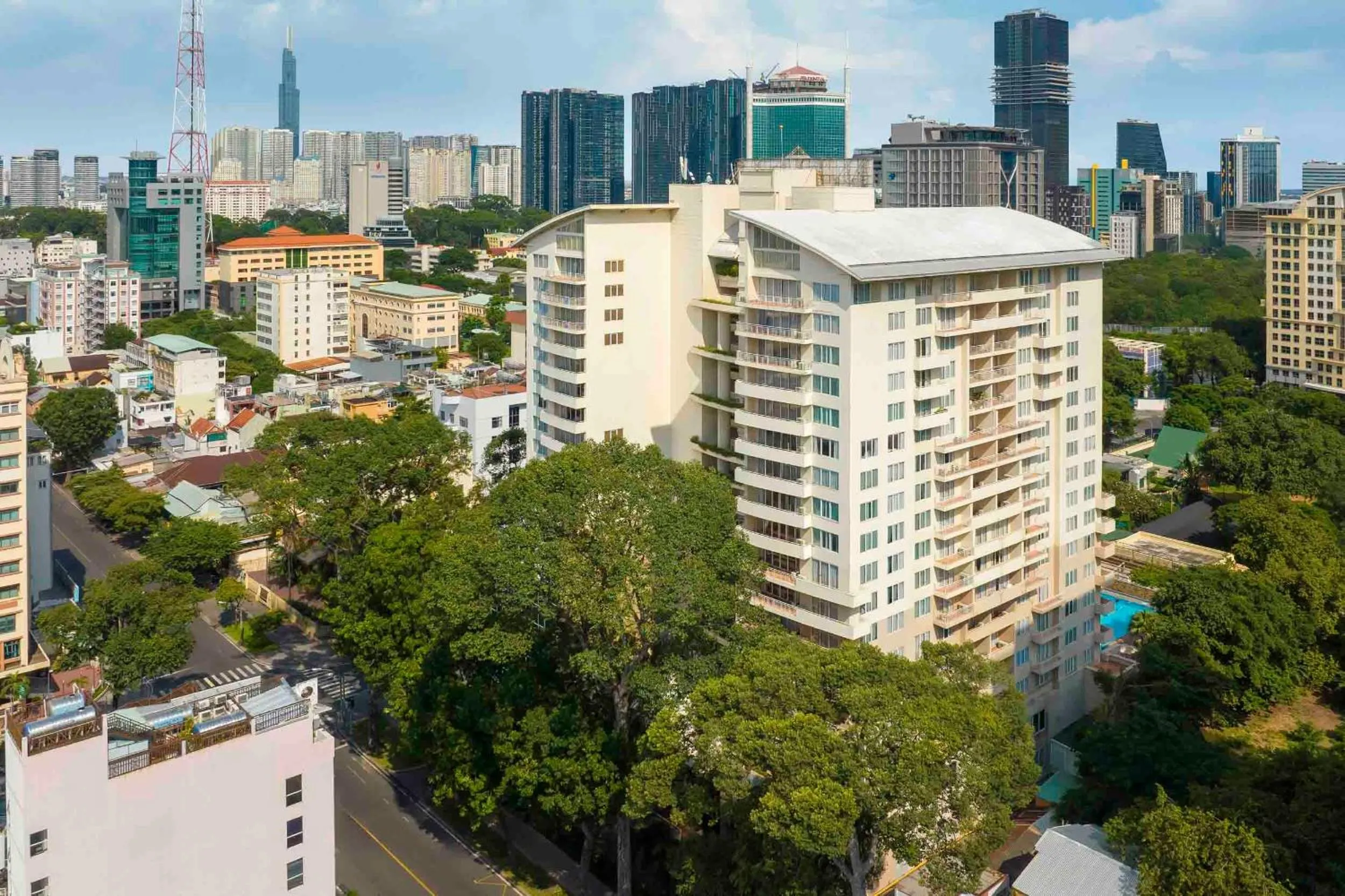 Property building in Somerset Chancellor Court Ho Chi Minh City