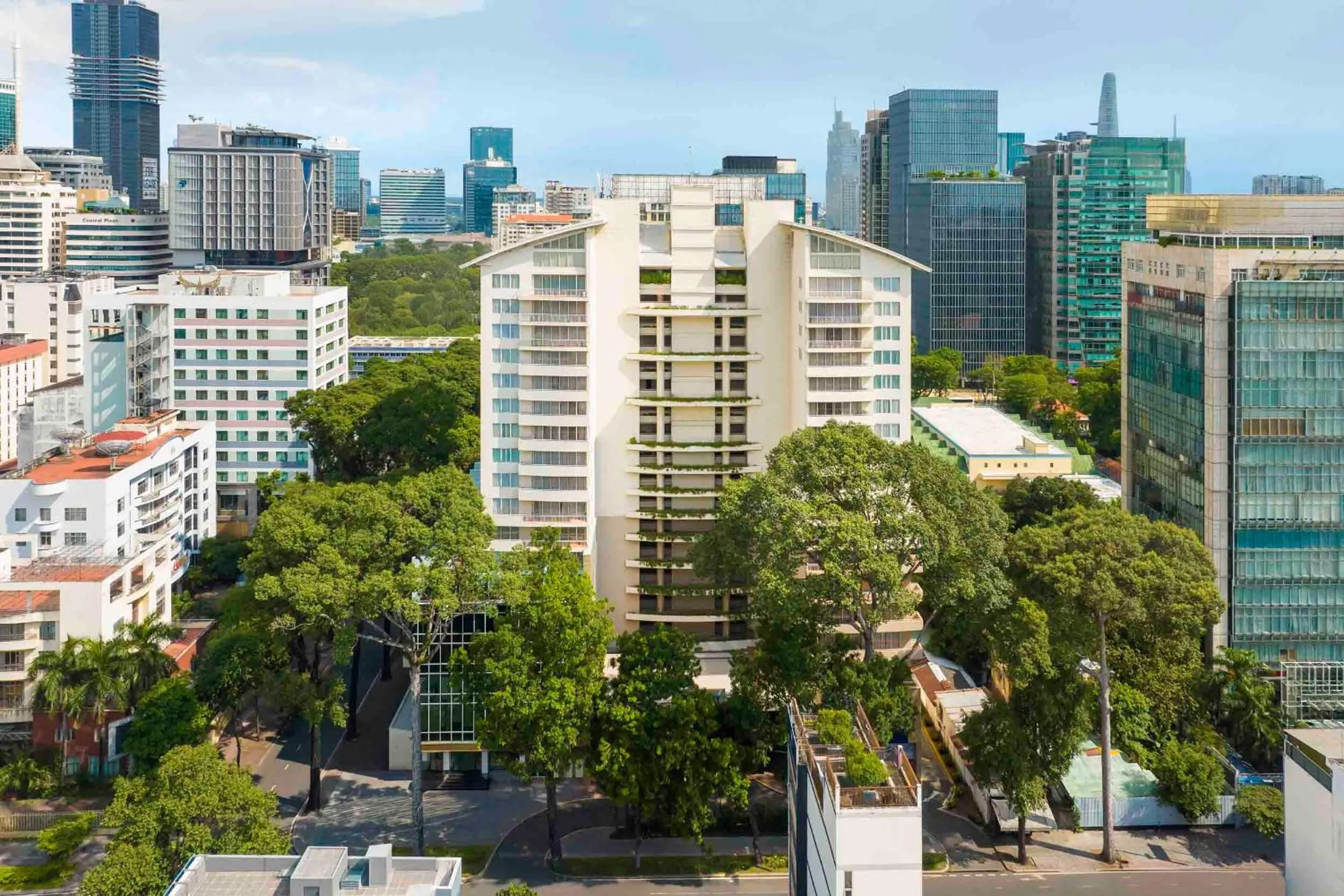 Property building in Somerset Chancellor Court Ho Chi Minh City