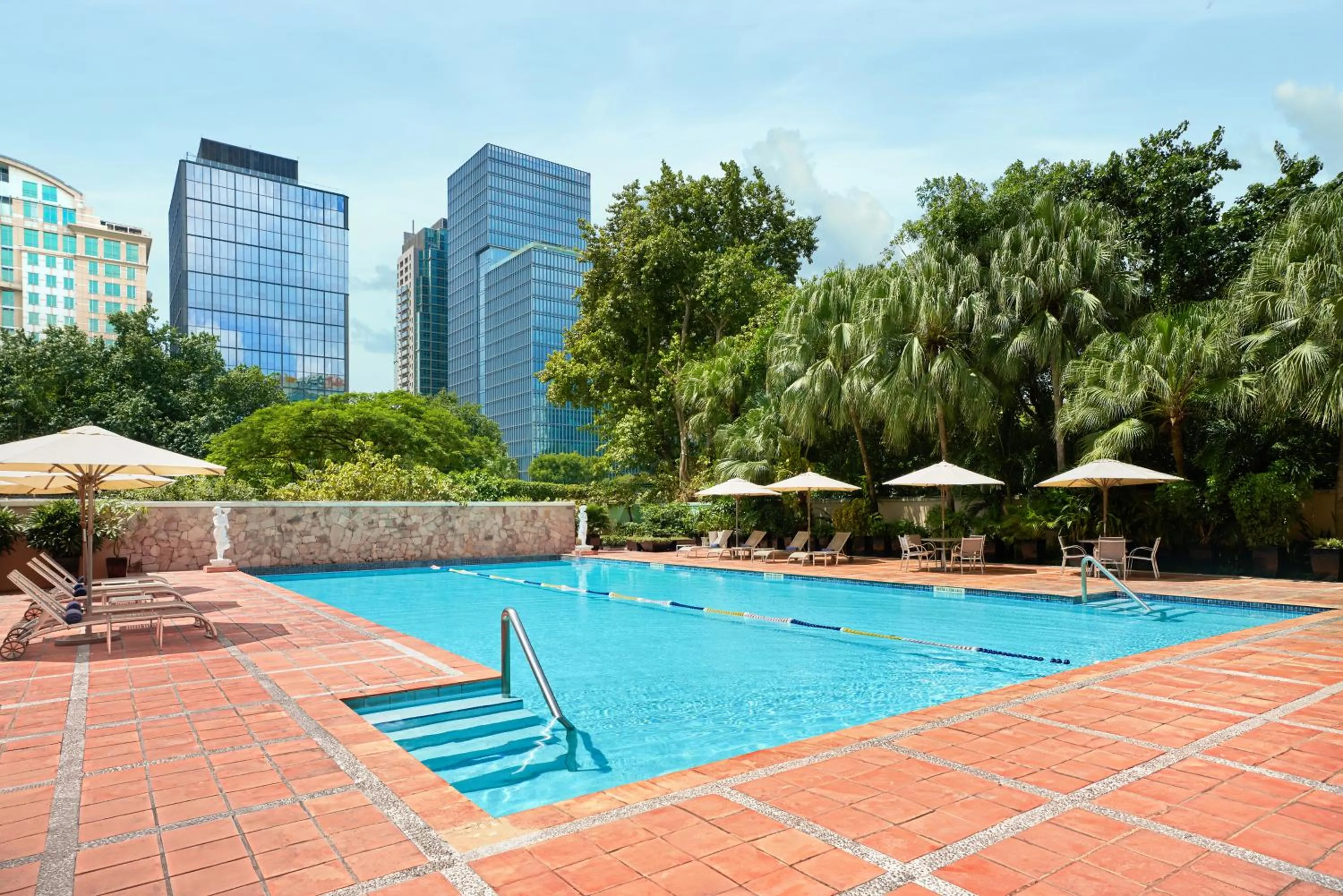 Swimming pool in Somerset Chancellor Court Ho Chi Minh City