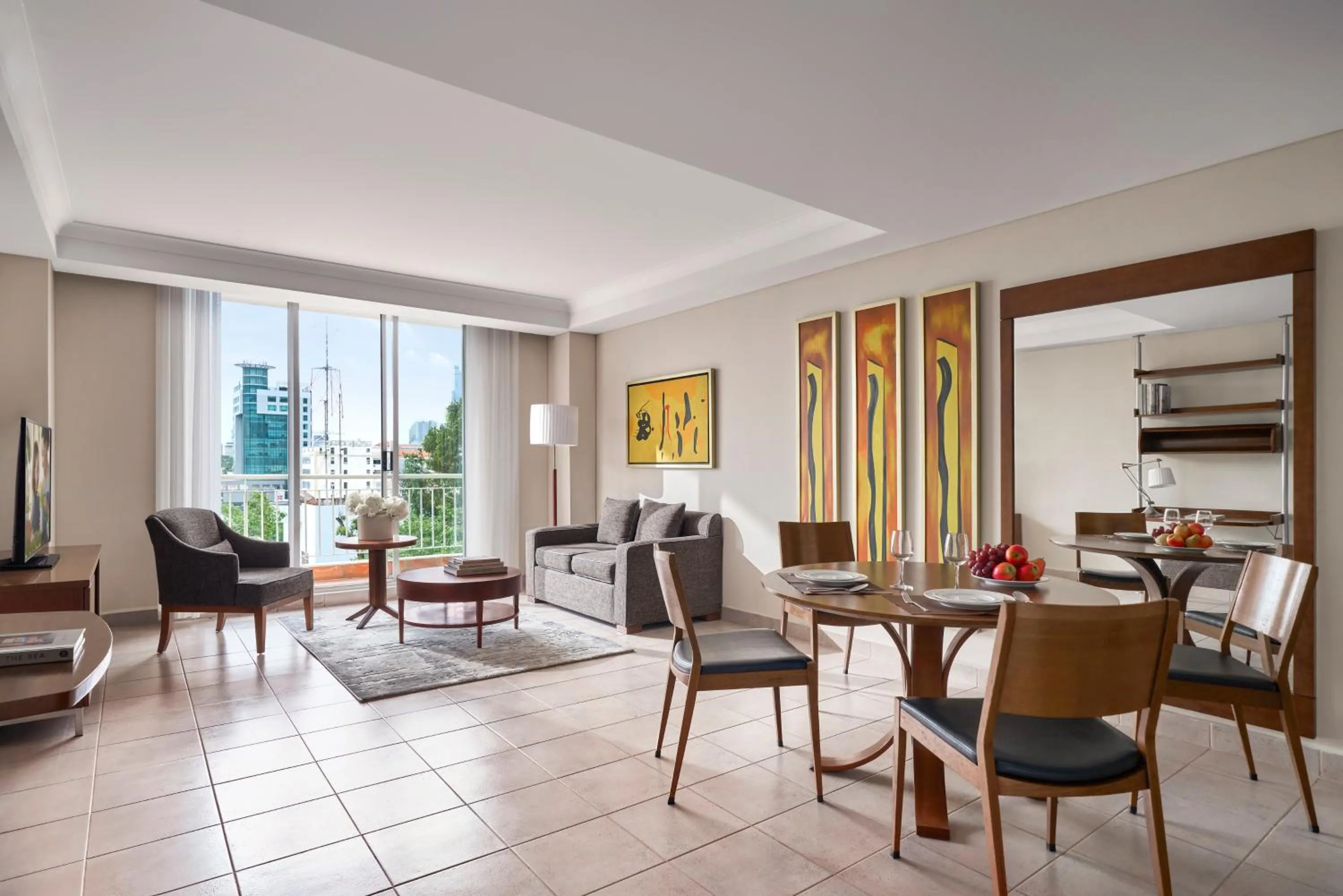 Living room in Somerset Chancellor Court Ho Chi Minh City