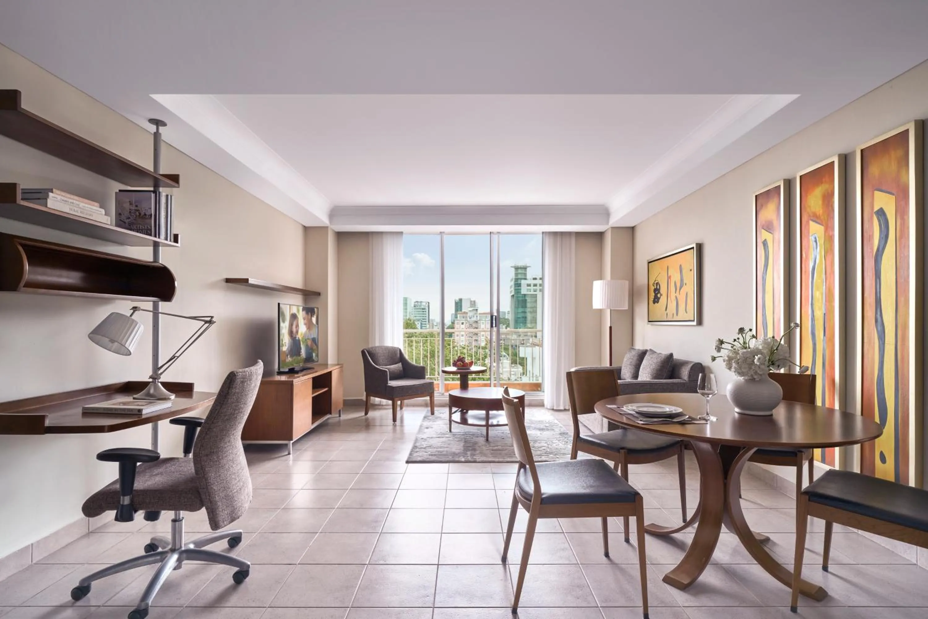 Living room in Somerset Chancellor Court Ho Chi Minh City