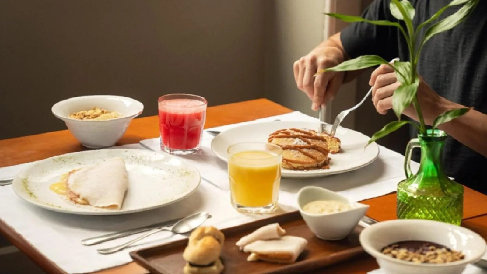 Breakfast in Hotel Villa Amazônia
