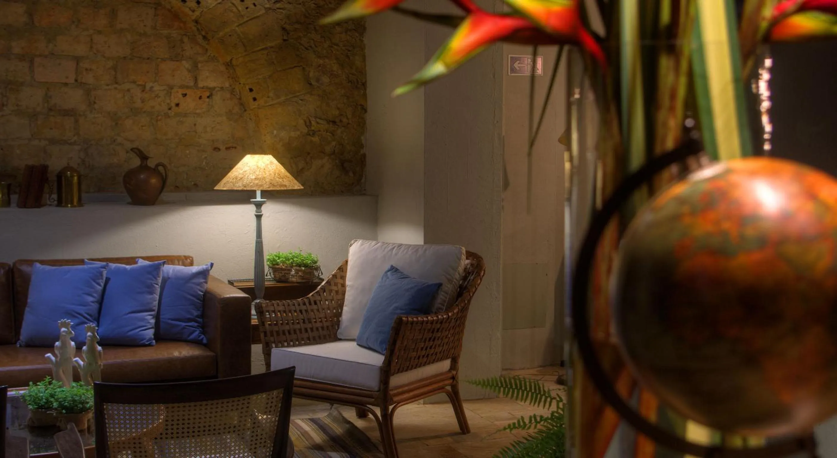 Lobby or reception in Hotel Villa Amazônia