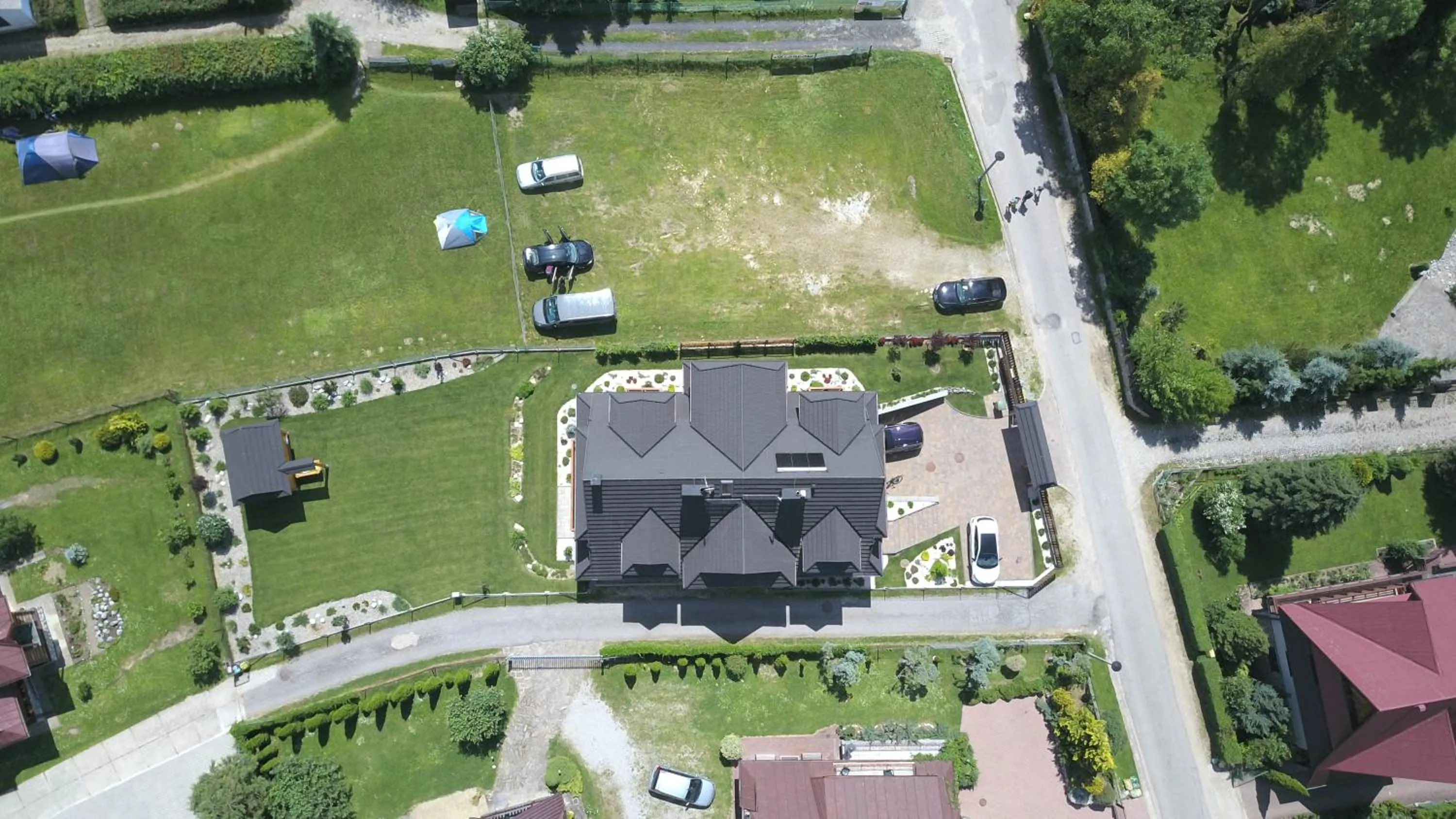 Bird's eye view in Domek za Strugiem - pokoje i apartamenty