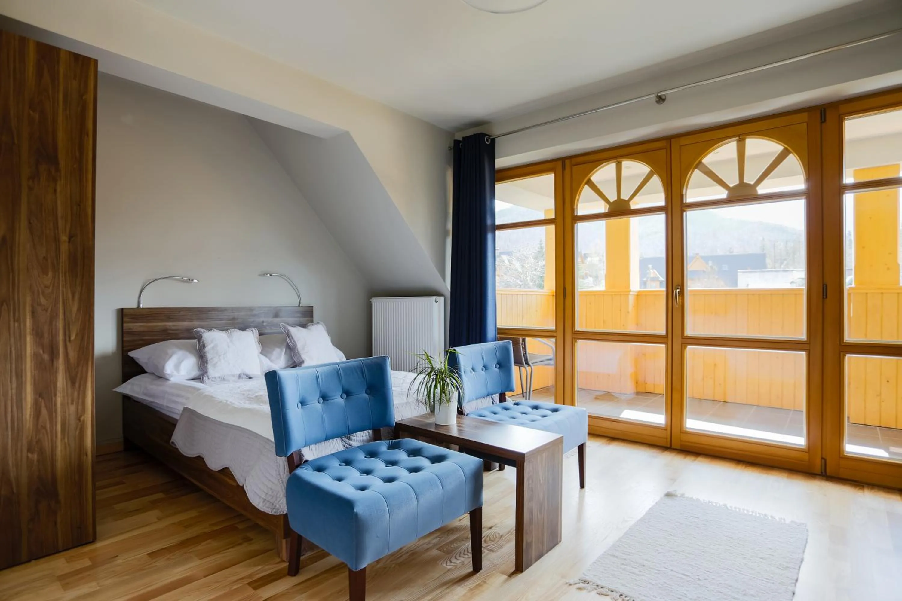 Bed in Domek za Strugiem - pokoje i apartamenty