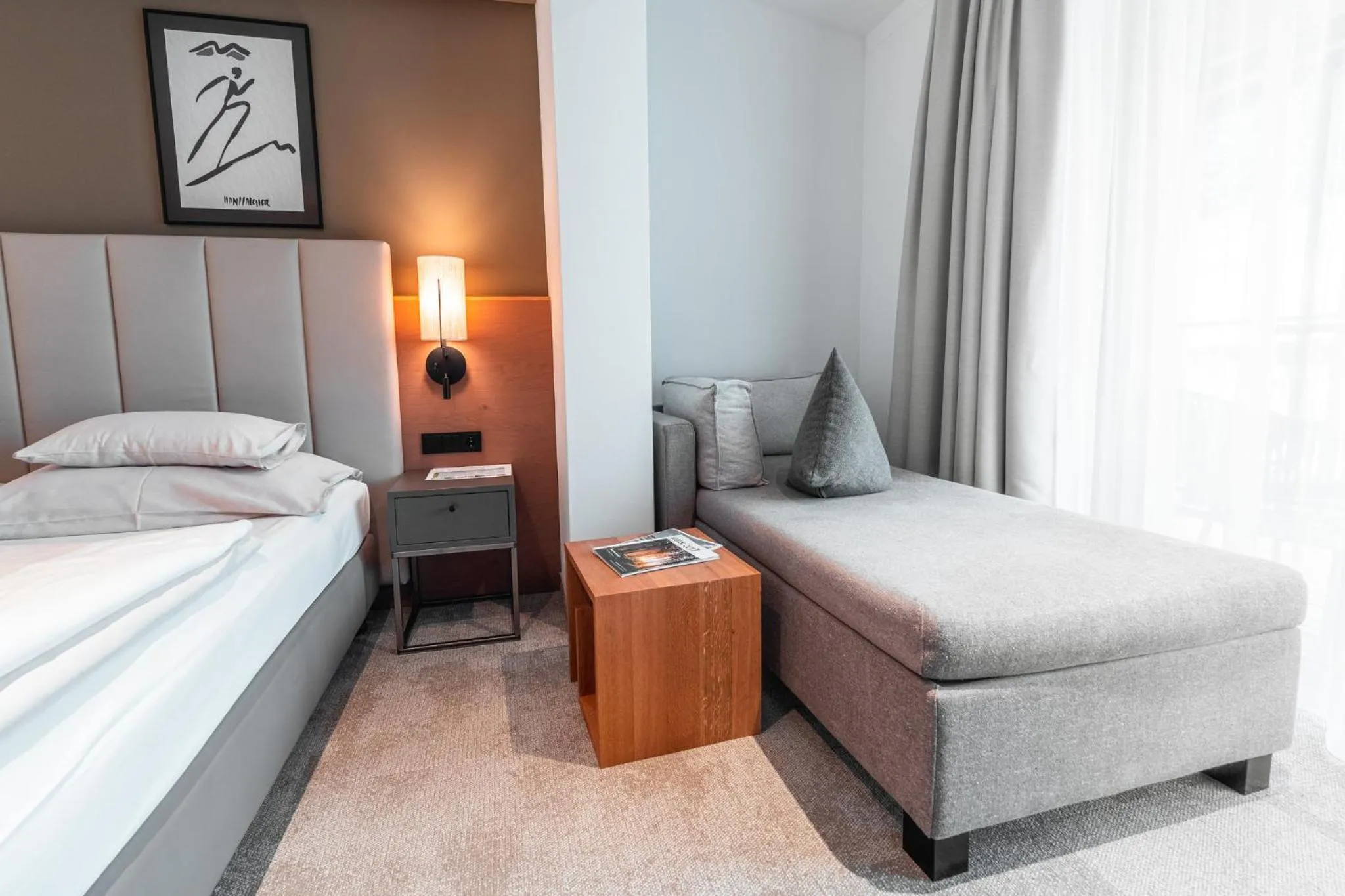 Photo of the whole room, Bed in Das Hohe Salve Sportresort, 4 Sterne Superior