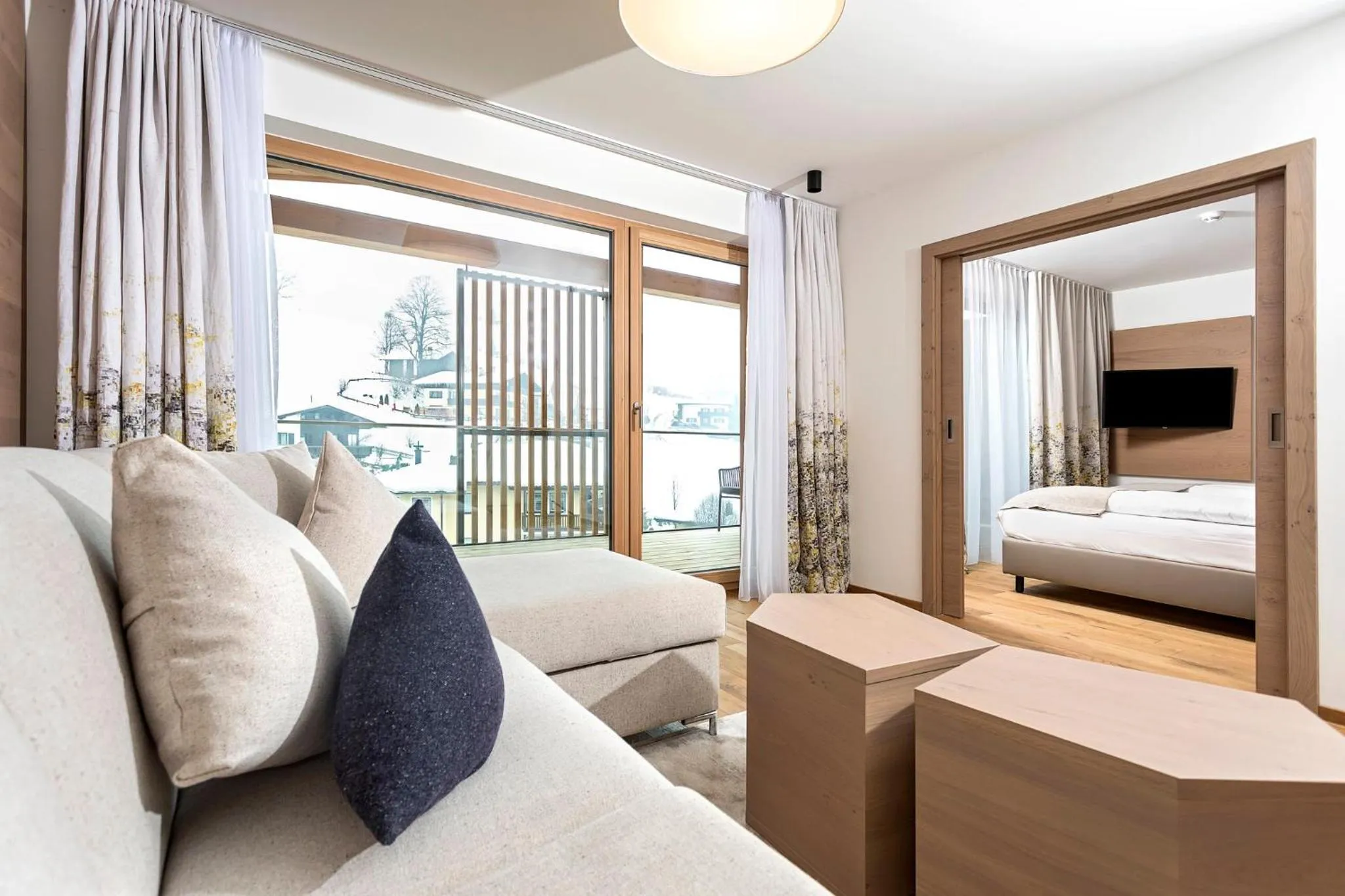 Photo of the whole room, Bed in Das Hohe Salve Sportresort, 4 Sterne Superior