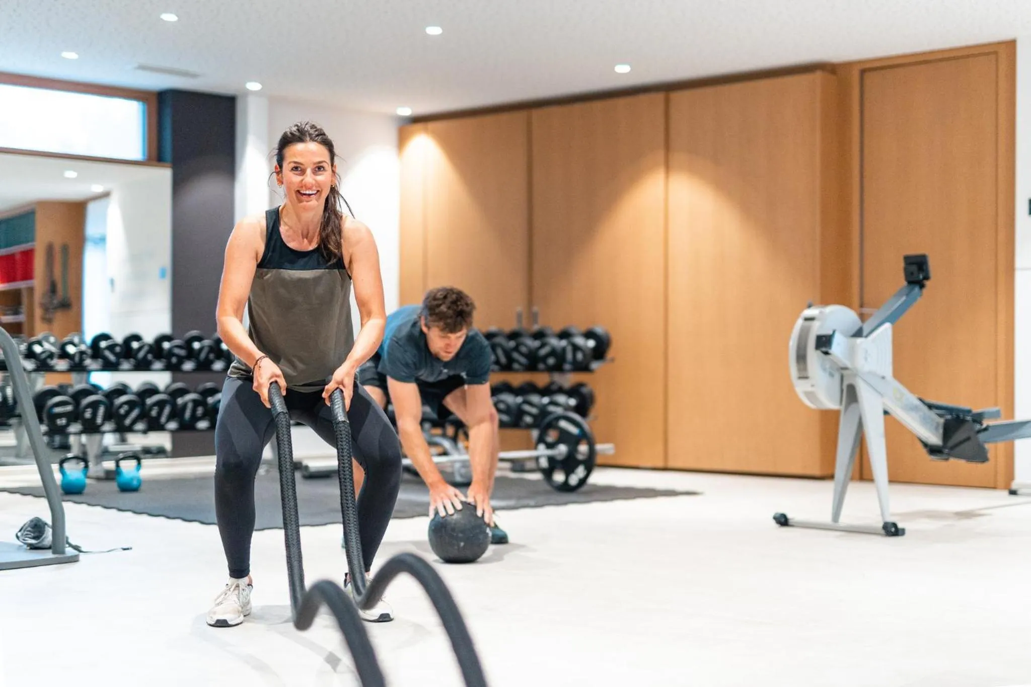 Fitness centre/facilities in Das Hohe Salve Sportresort, 4 Sterne Superior