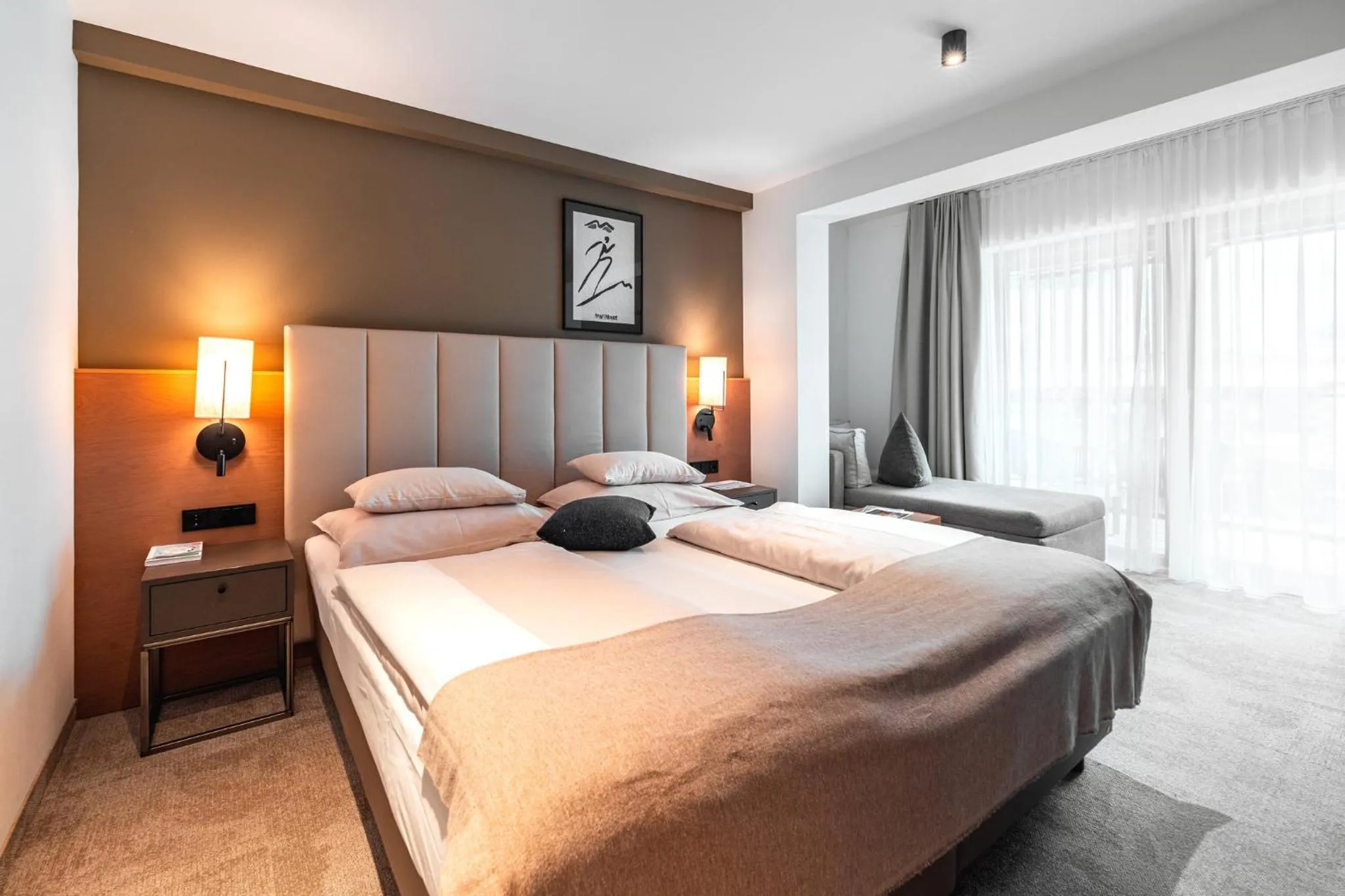 Photo of the whole room, Bed in Das Hohe Salve Sportresort, 4 Sterne Superior