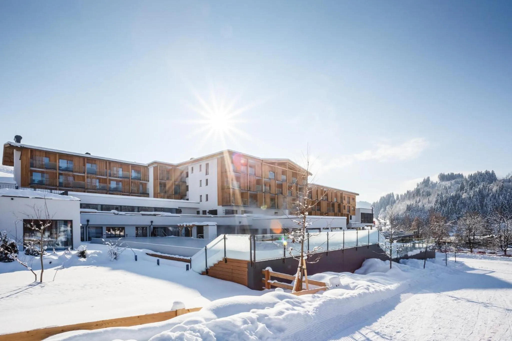 Property building in Das Hohe Salve Sportresort, 4 Sterne Superior