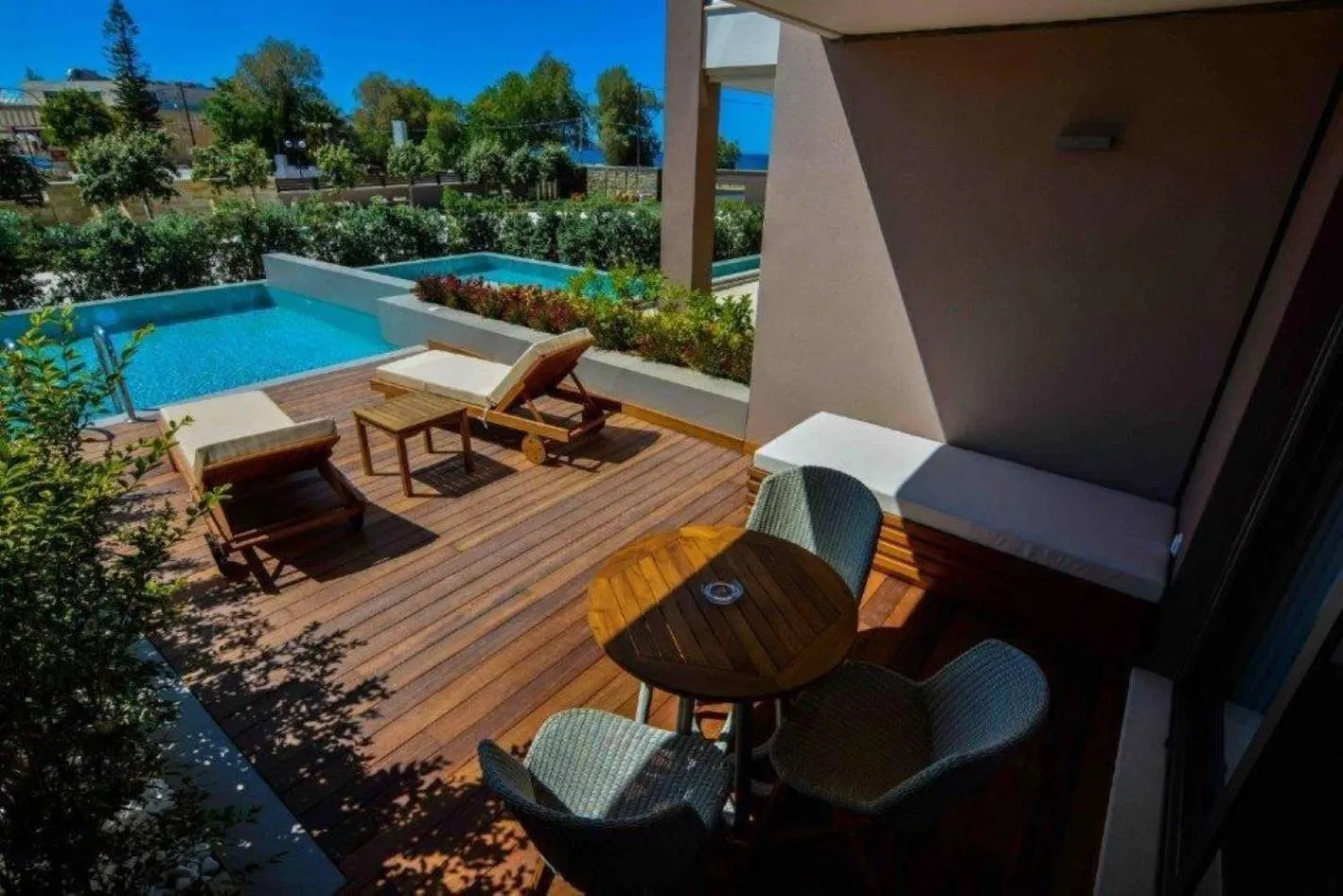 Patio in Cretan Dream Resort & Spa