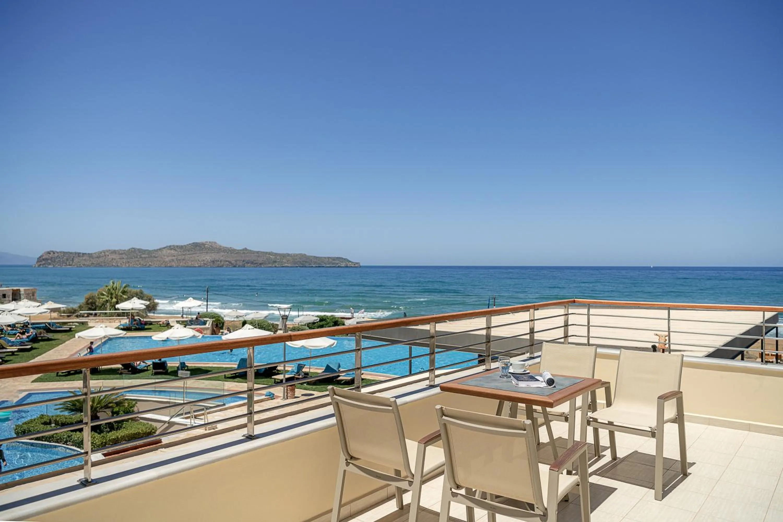 Balcony/Terrace in Cretan Dream Resort & Spa