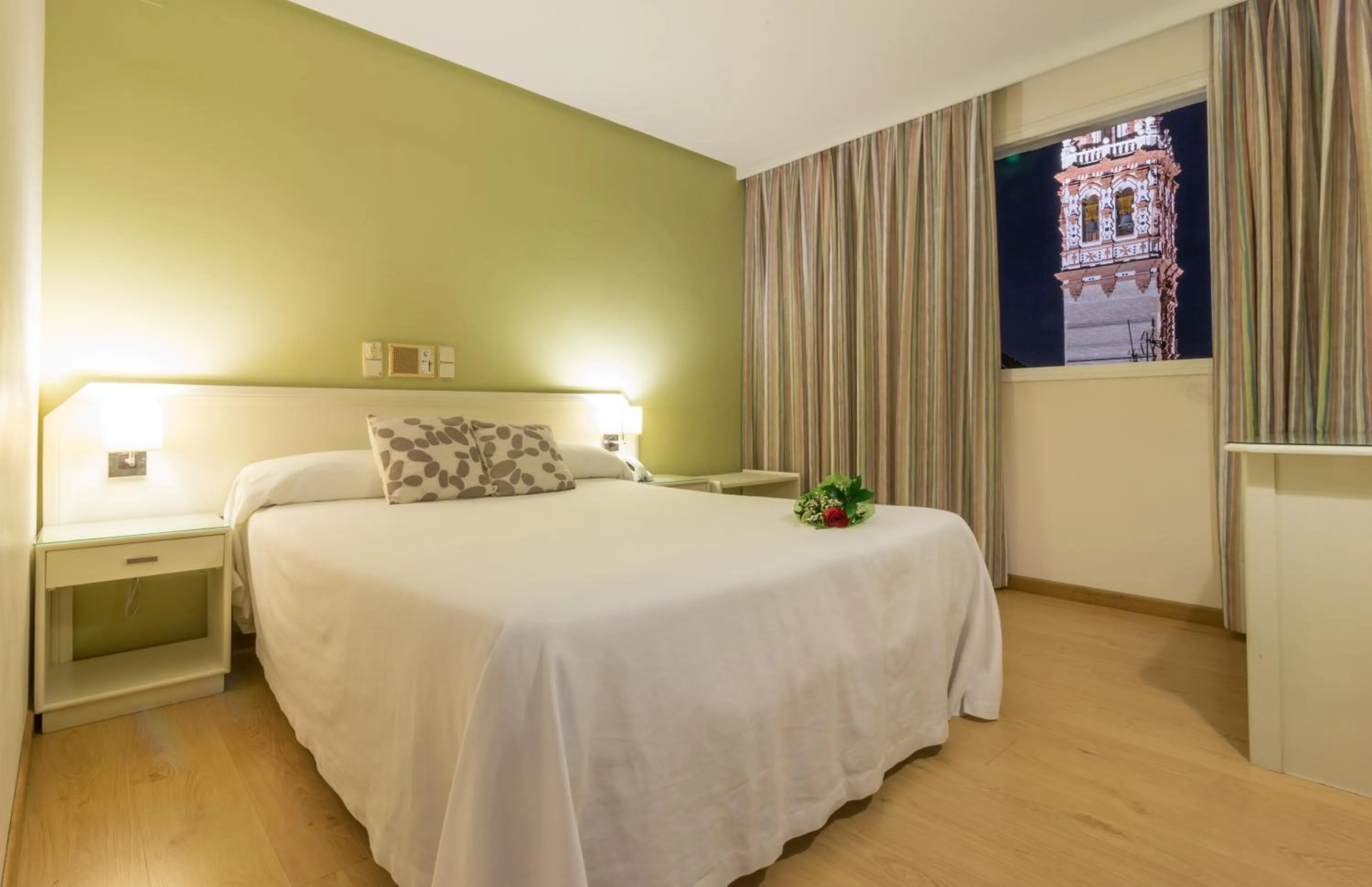 Bed in Hotel Platería