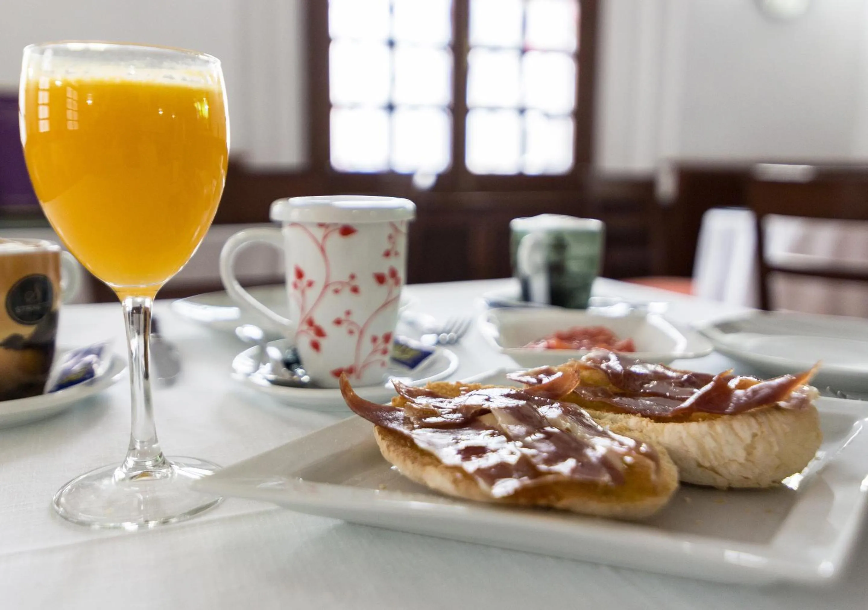 Food and drinks in Hotel Platería