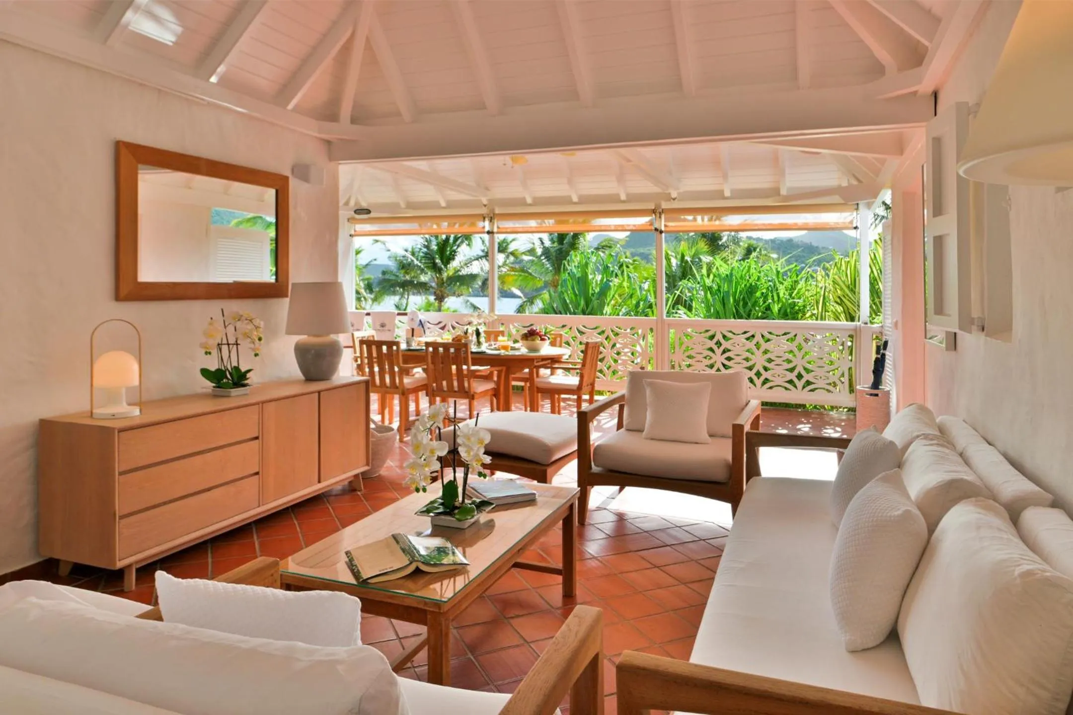 Living room in Les Ilets De La Plage