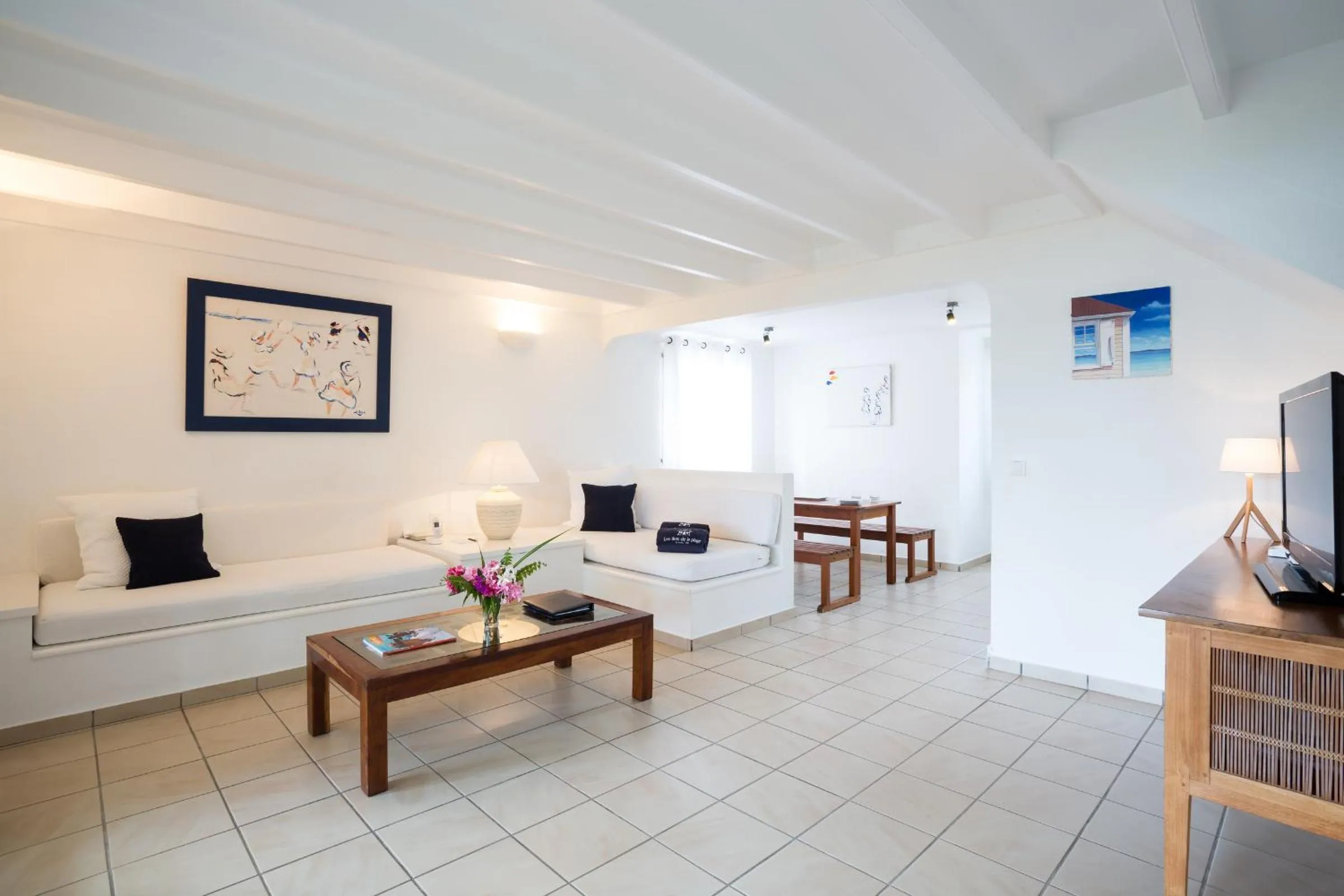 Living room in Les Ilets De La Plage