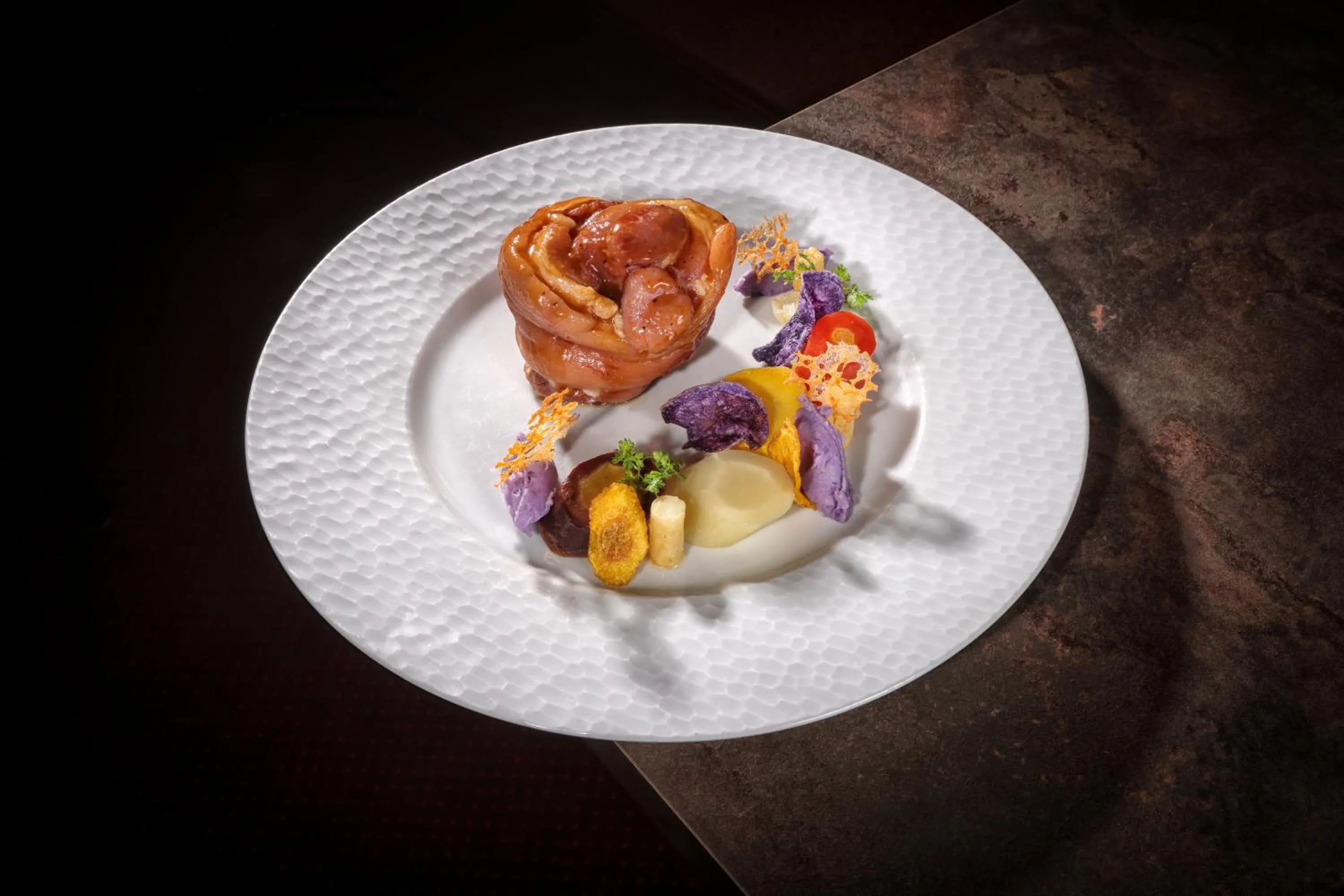 Food in Logis Hôtel-Restaurant Les Voyageurs