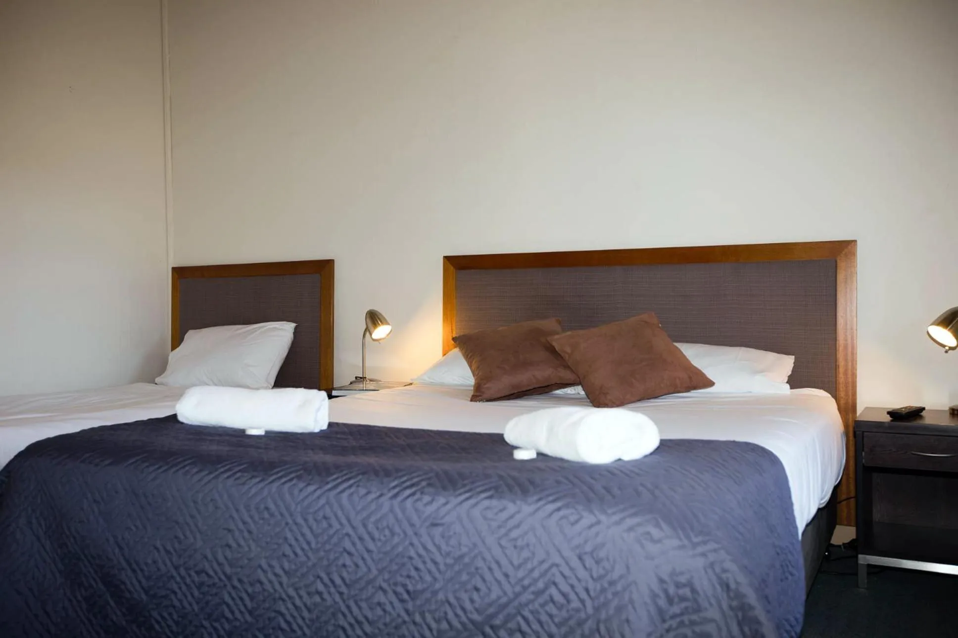 Bed in Delatite Hotel