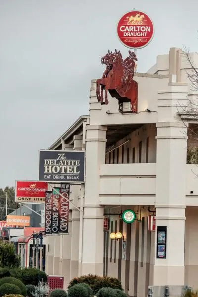 Property building in Delatite Hotel