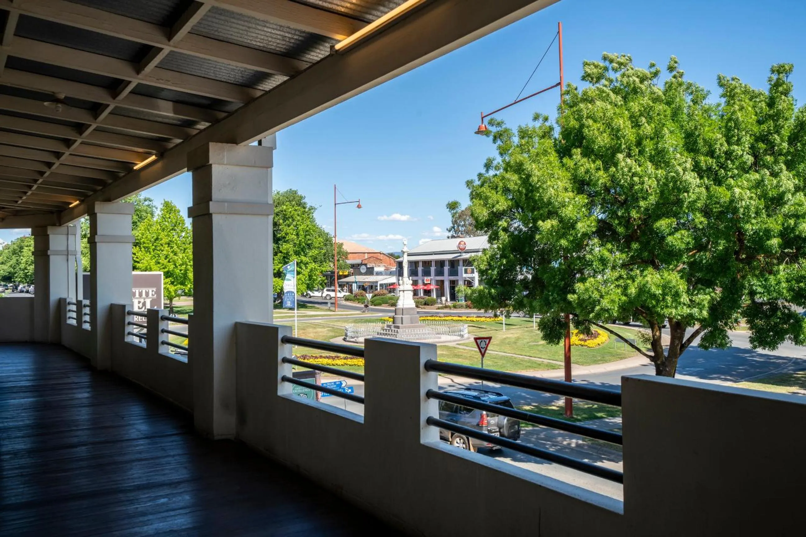 Property building in Delatite Hotel