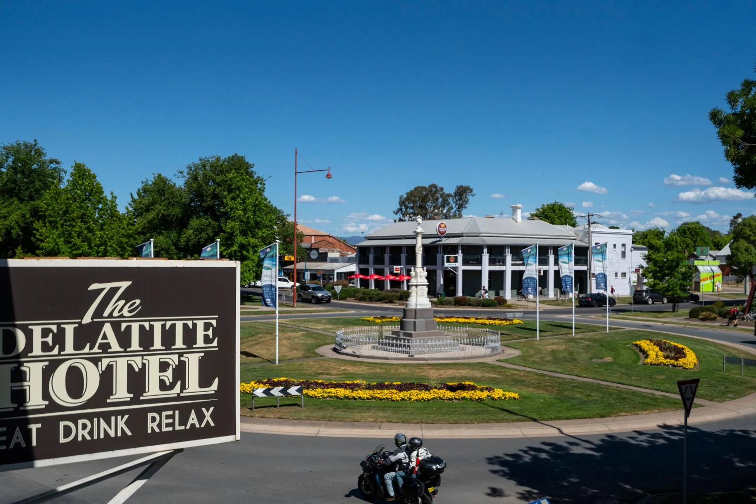 Property building in Delatite Hotel