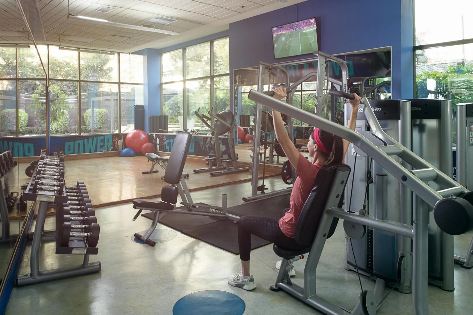 Fitness centre/facilities in Boulevard Suites Ferrat