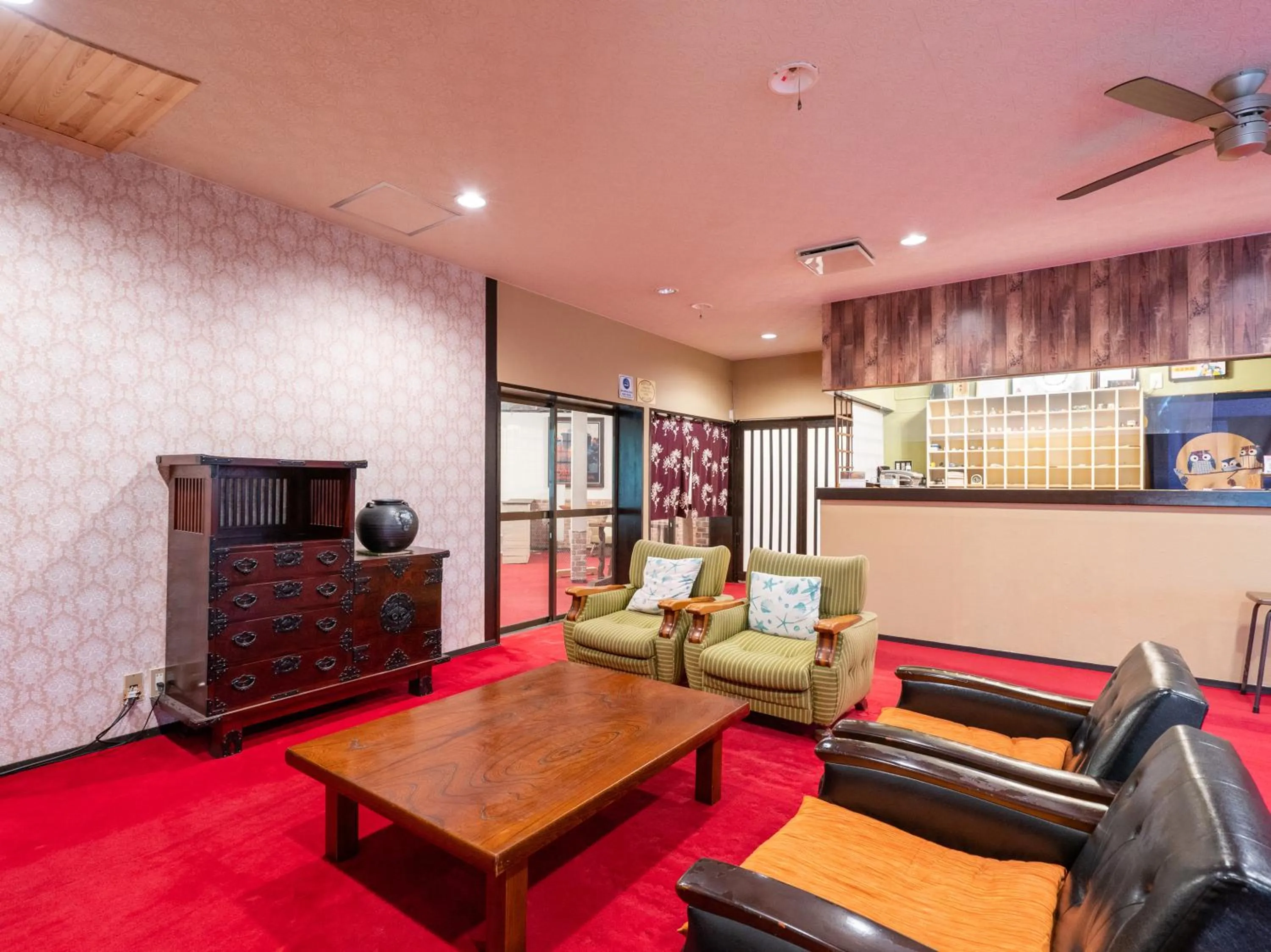 Lobby or reception in Kitakaruizawa Kogen Hotel