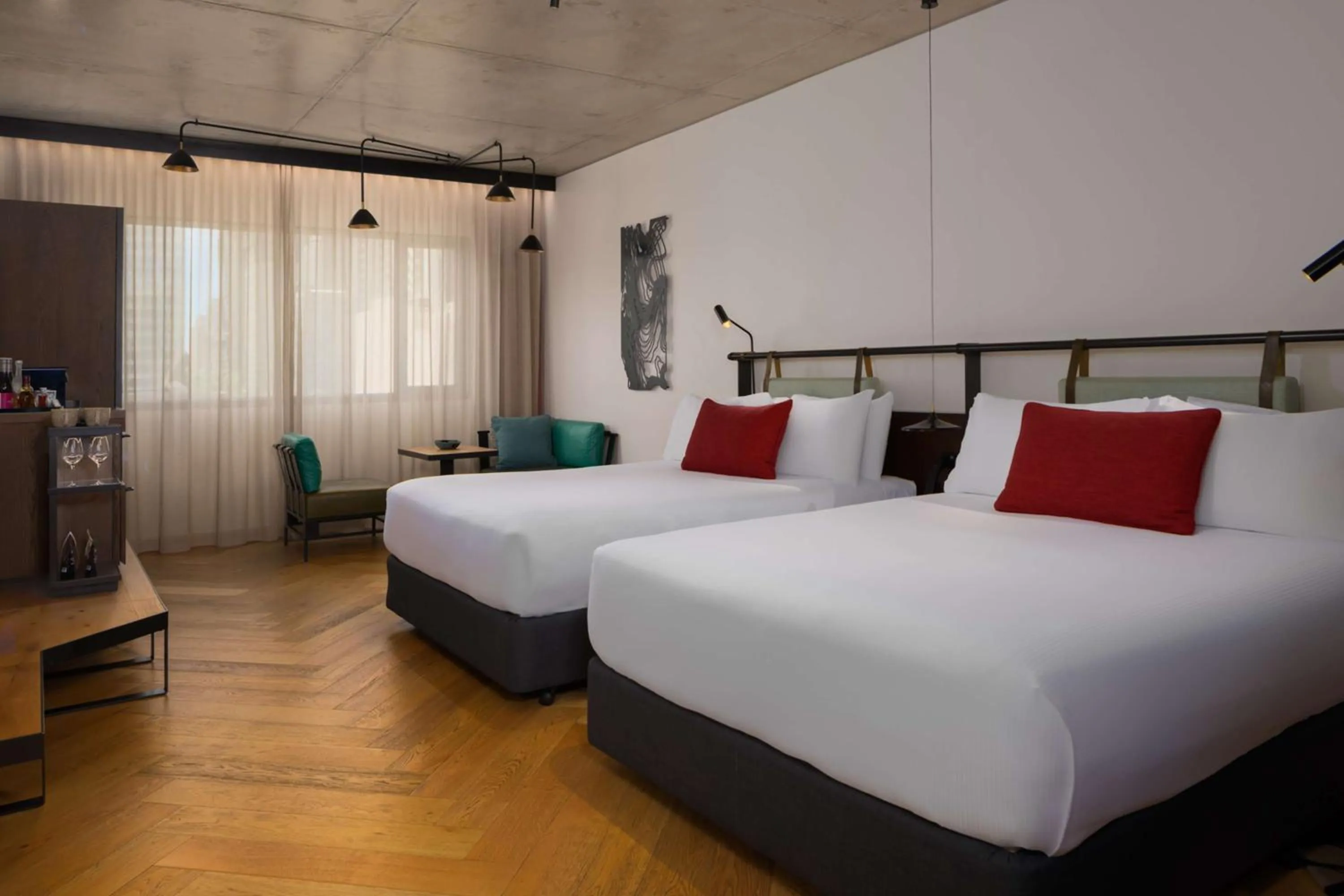 Bedroom, Bed in QT Melbourne