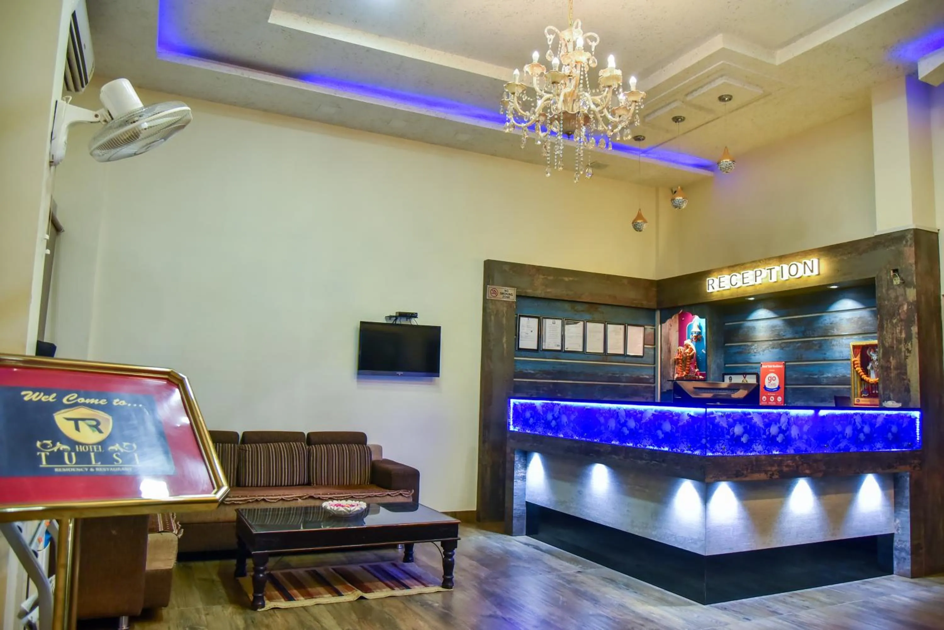 Lobby or reception in Hotel Tulsi Residency