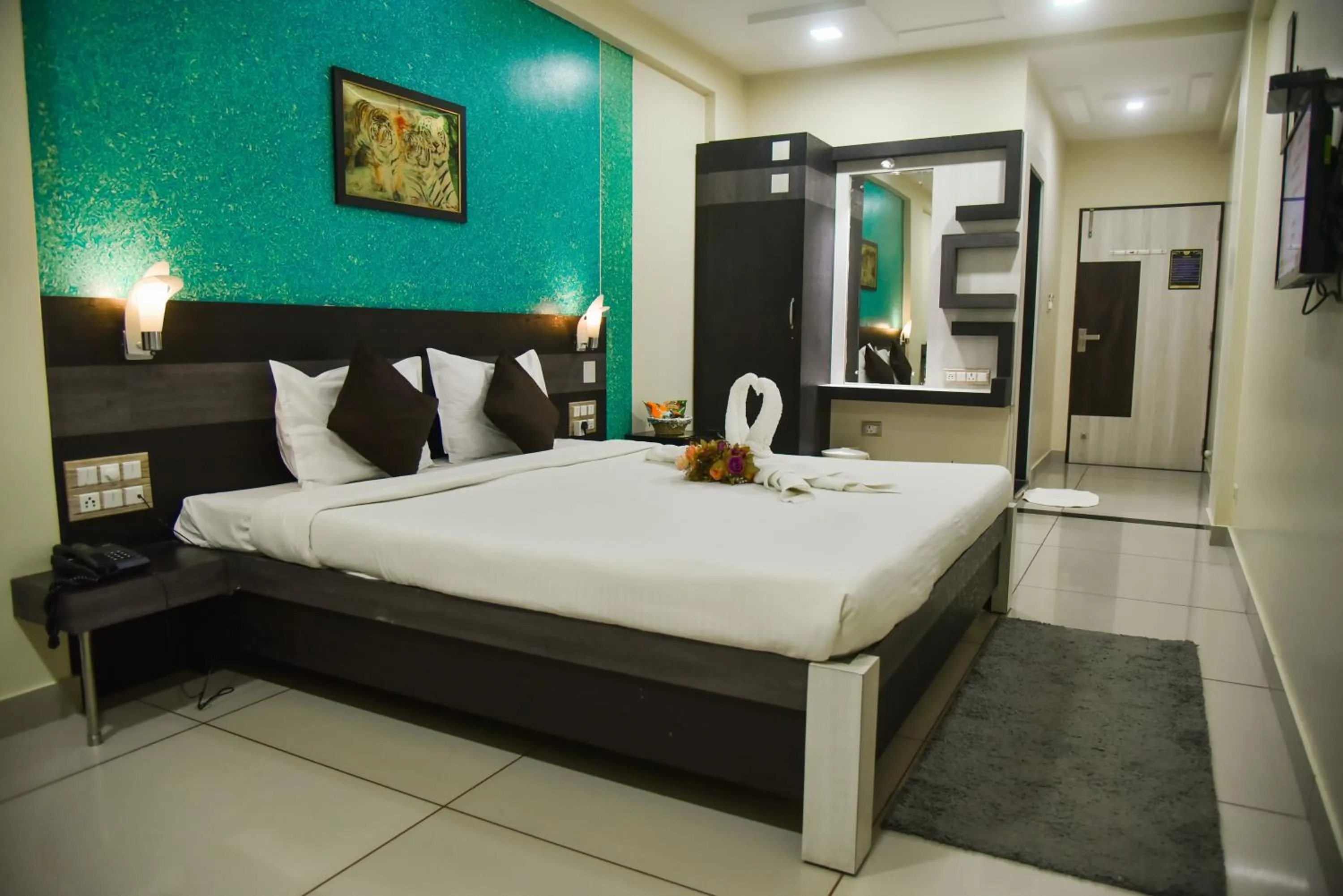 Bedroom, Bed in Hotel Tulsi Residency