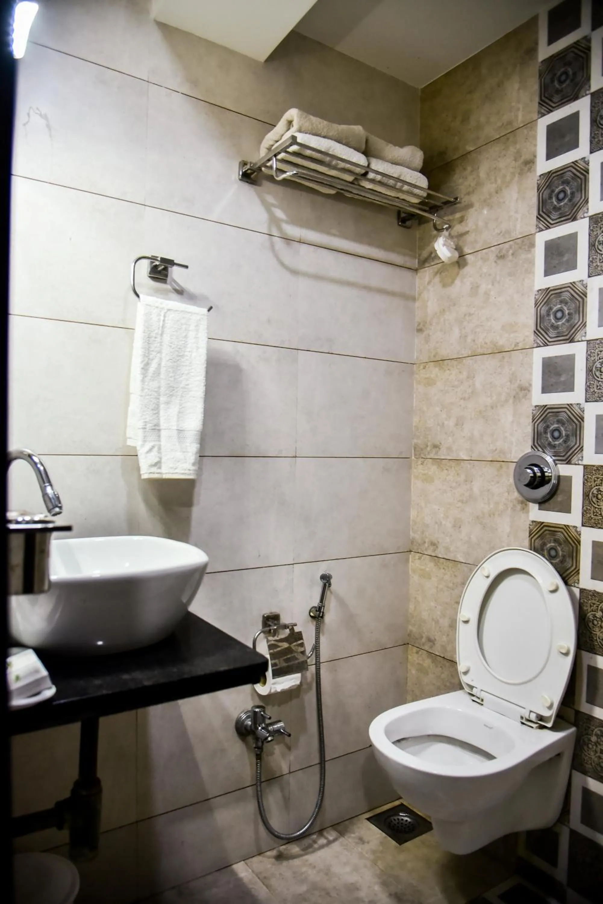 Bathroom in Hotel Tulsi Residency