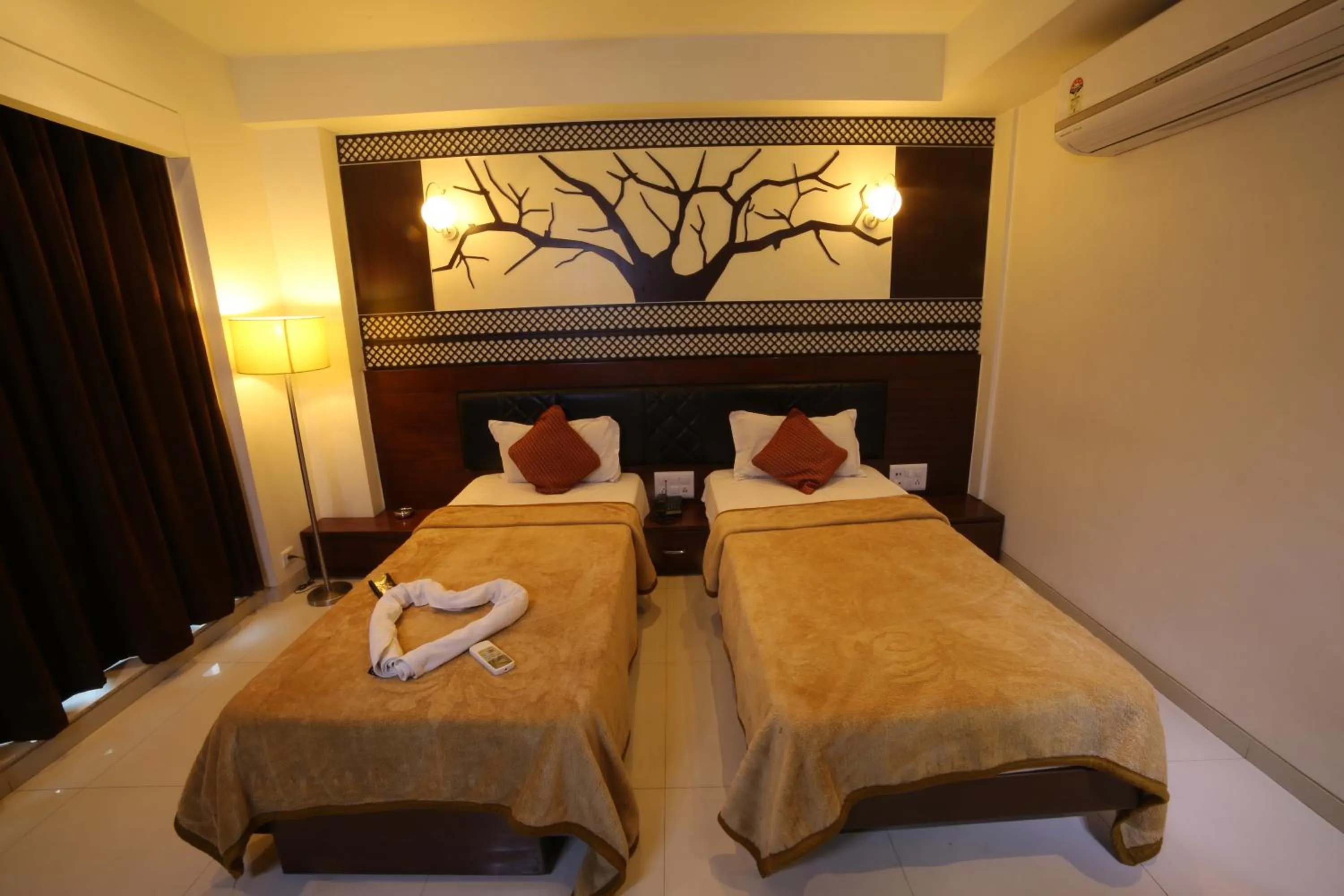 Photo of the whole room, Bed in Hotel Grand Pragati