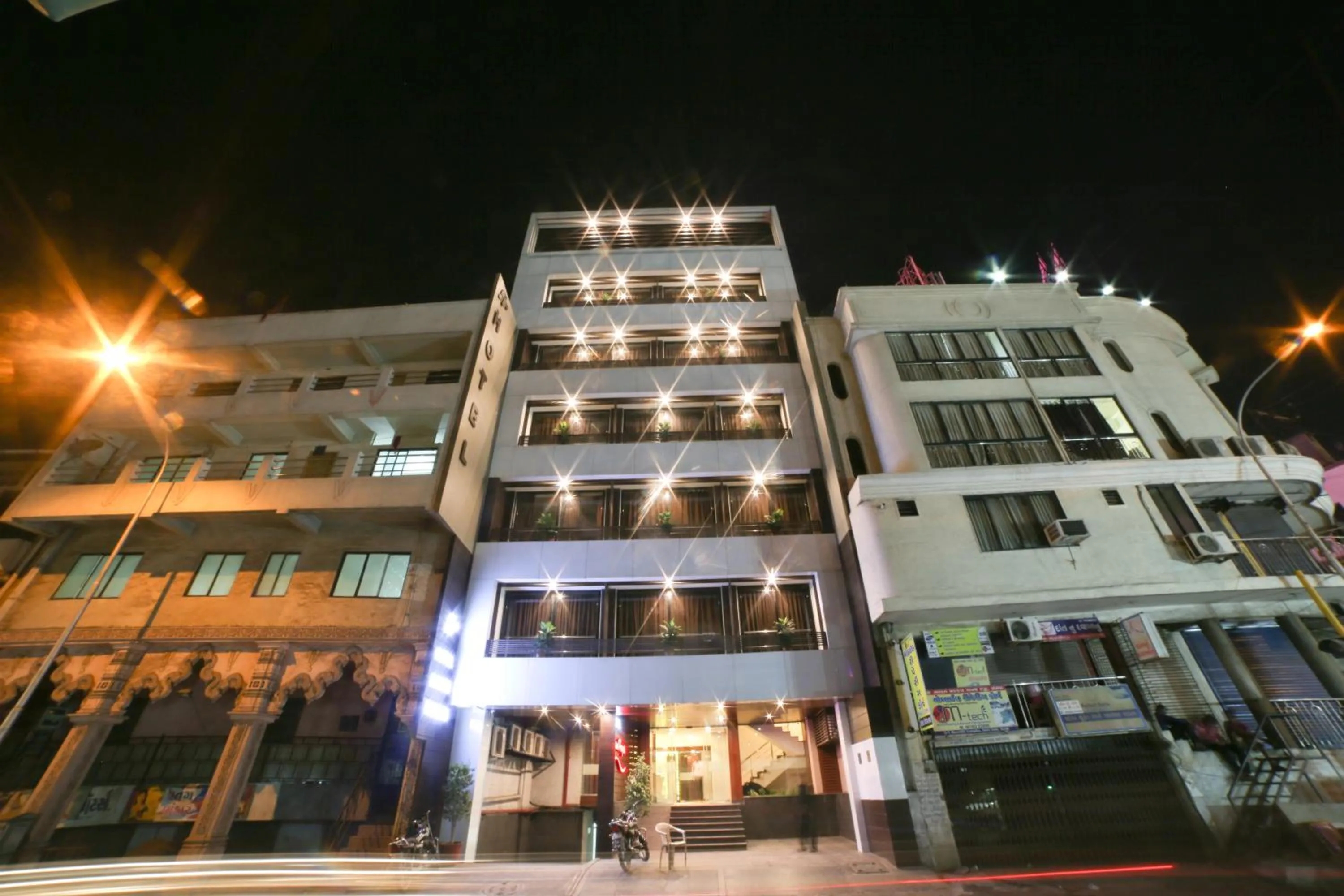 Property building in Hotel Grand Pragati