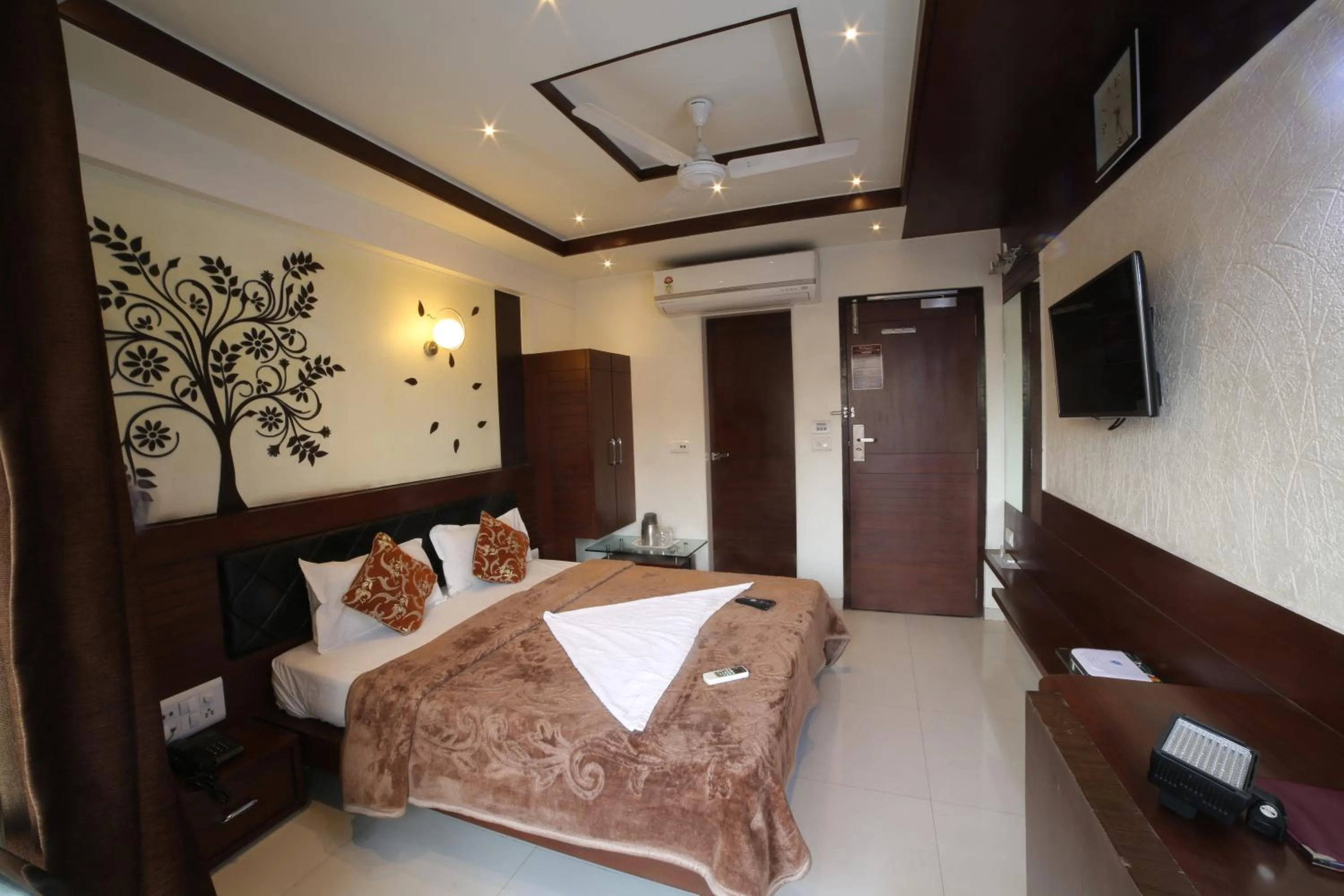 Photo of the whole room, Bed in Hotel Grand Pragati