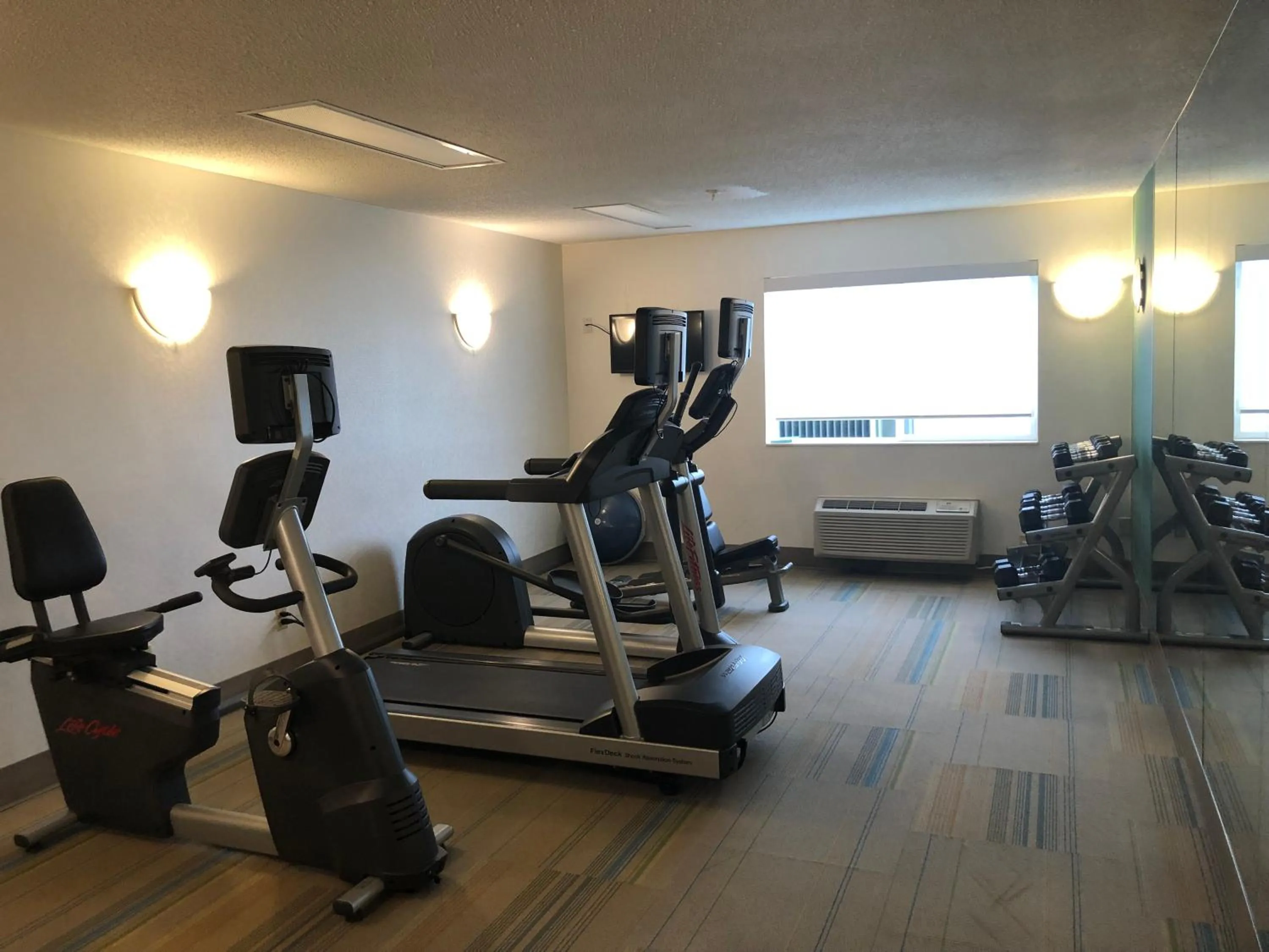 Fitness centre/facilities in Holiday Inn Express Mt. Vernon by IHG