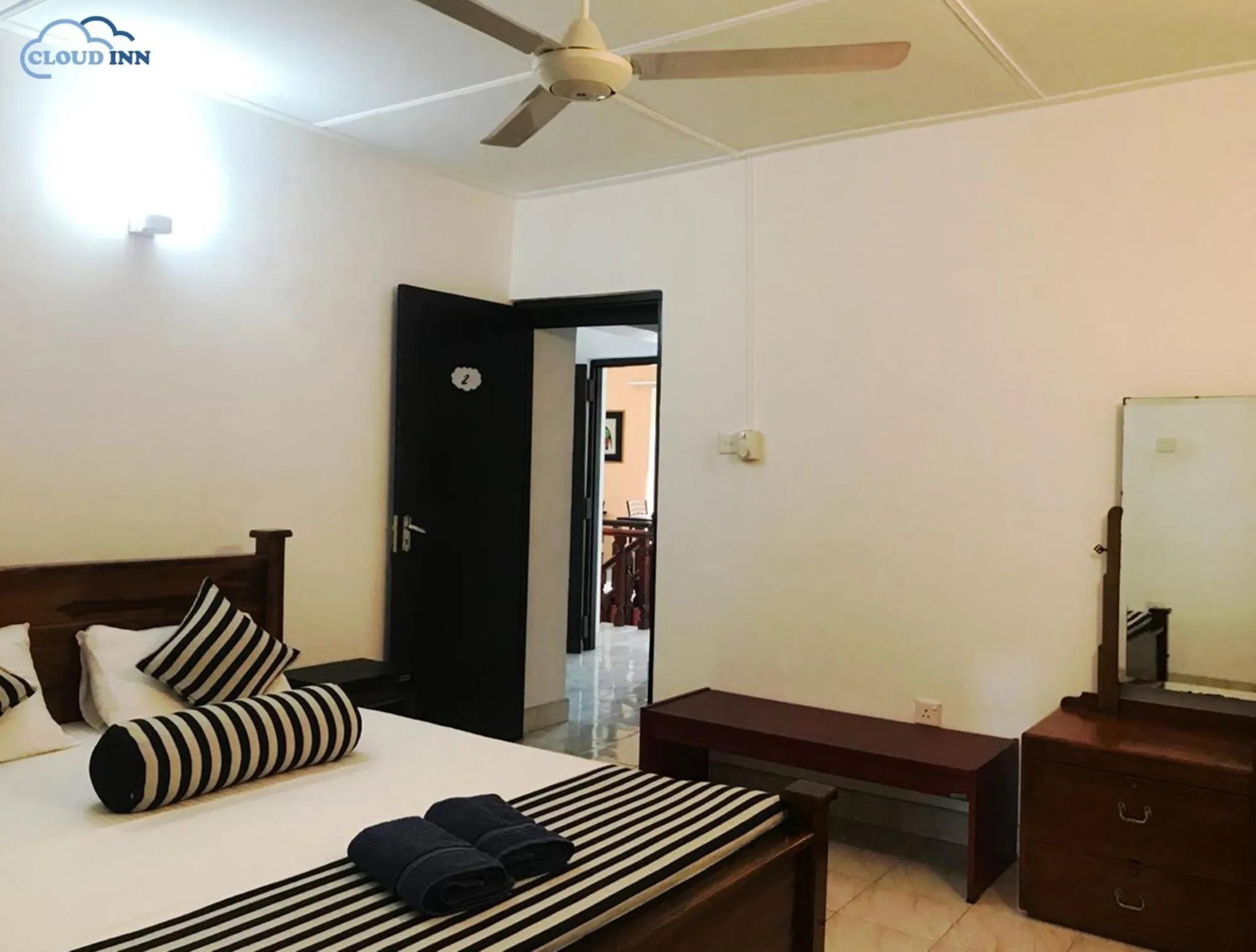 Bed in Cloud Inn Kandy Homestay - Near Temple of Tooth