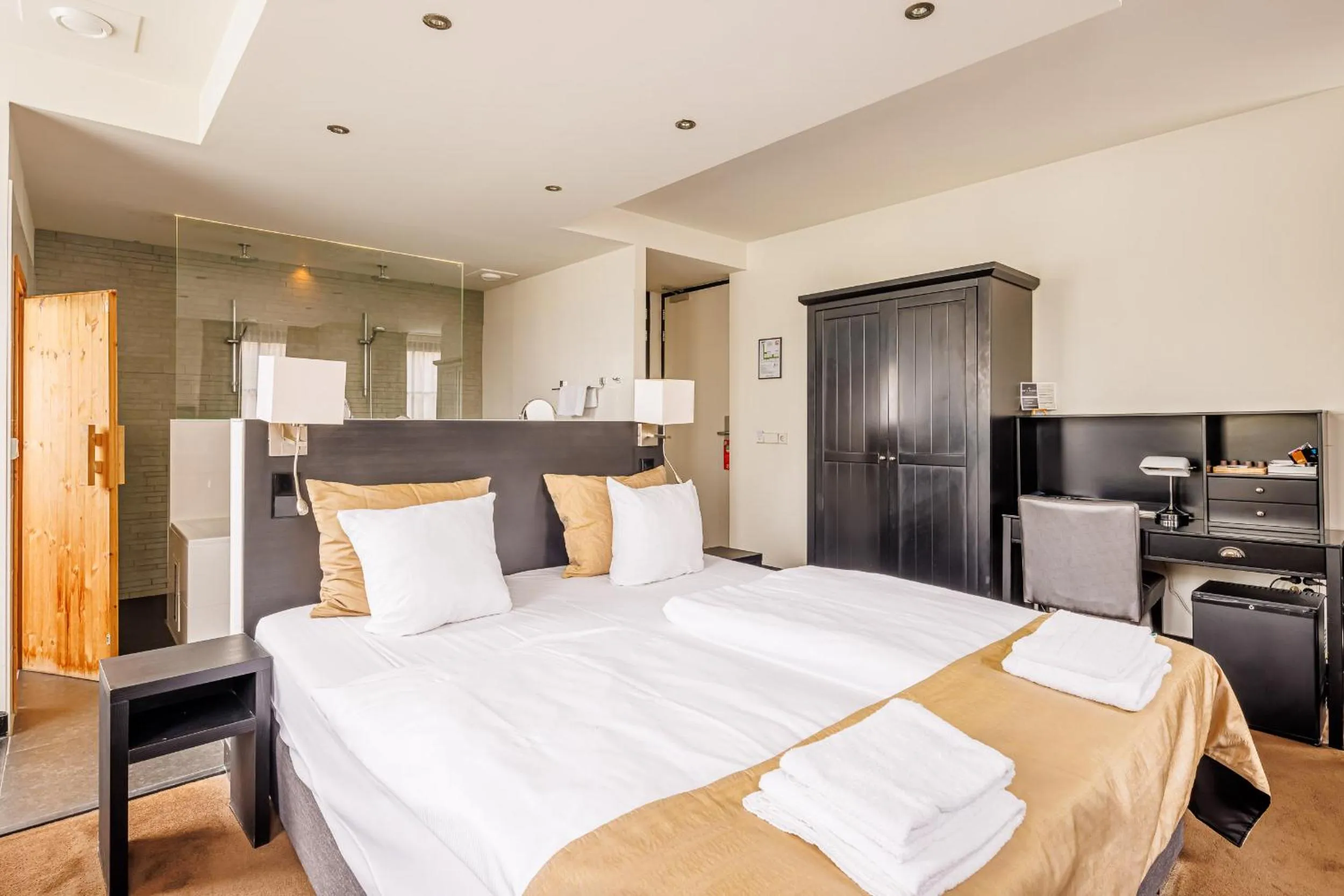 Bed in Grand Hotel Alkmaar